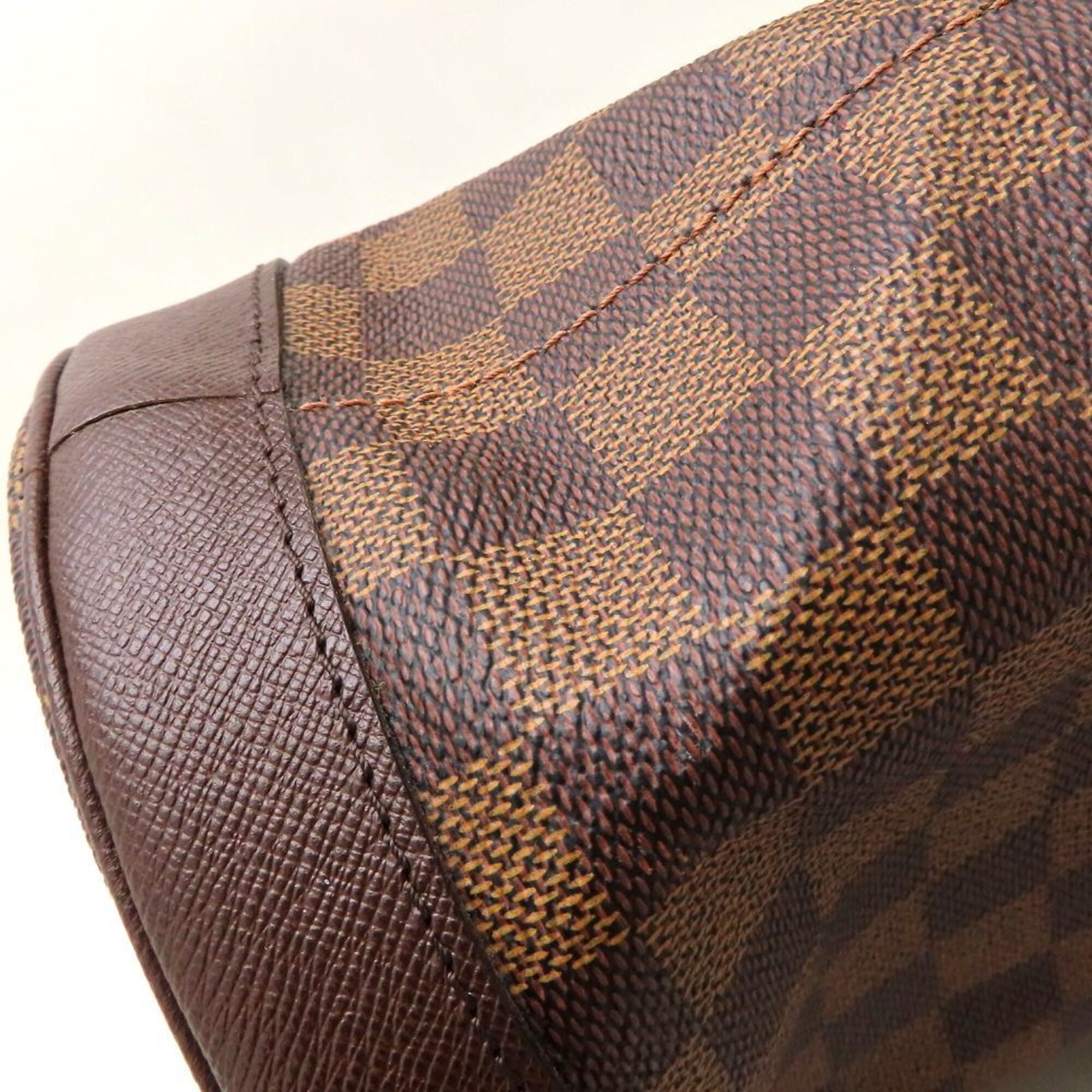 Louis Vuitton Ebene Damier Canvas Shoulder Bag (Pre-Owned)
