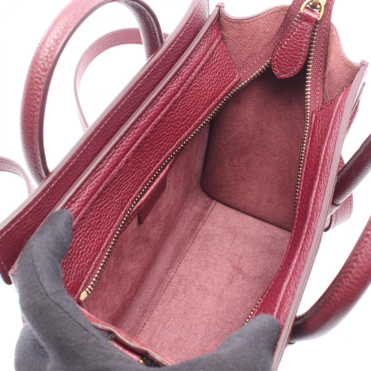 Celine Purple Leather Handbag (Pre-Owned)