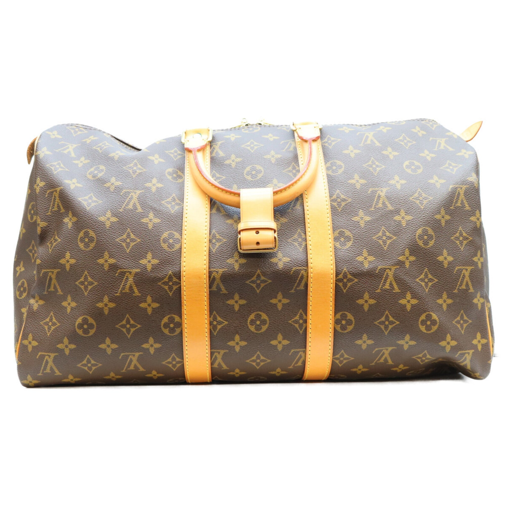 Louis Vuitton Brown Monogram Boston Bag (Pre-Owned)