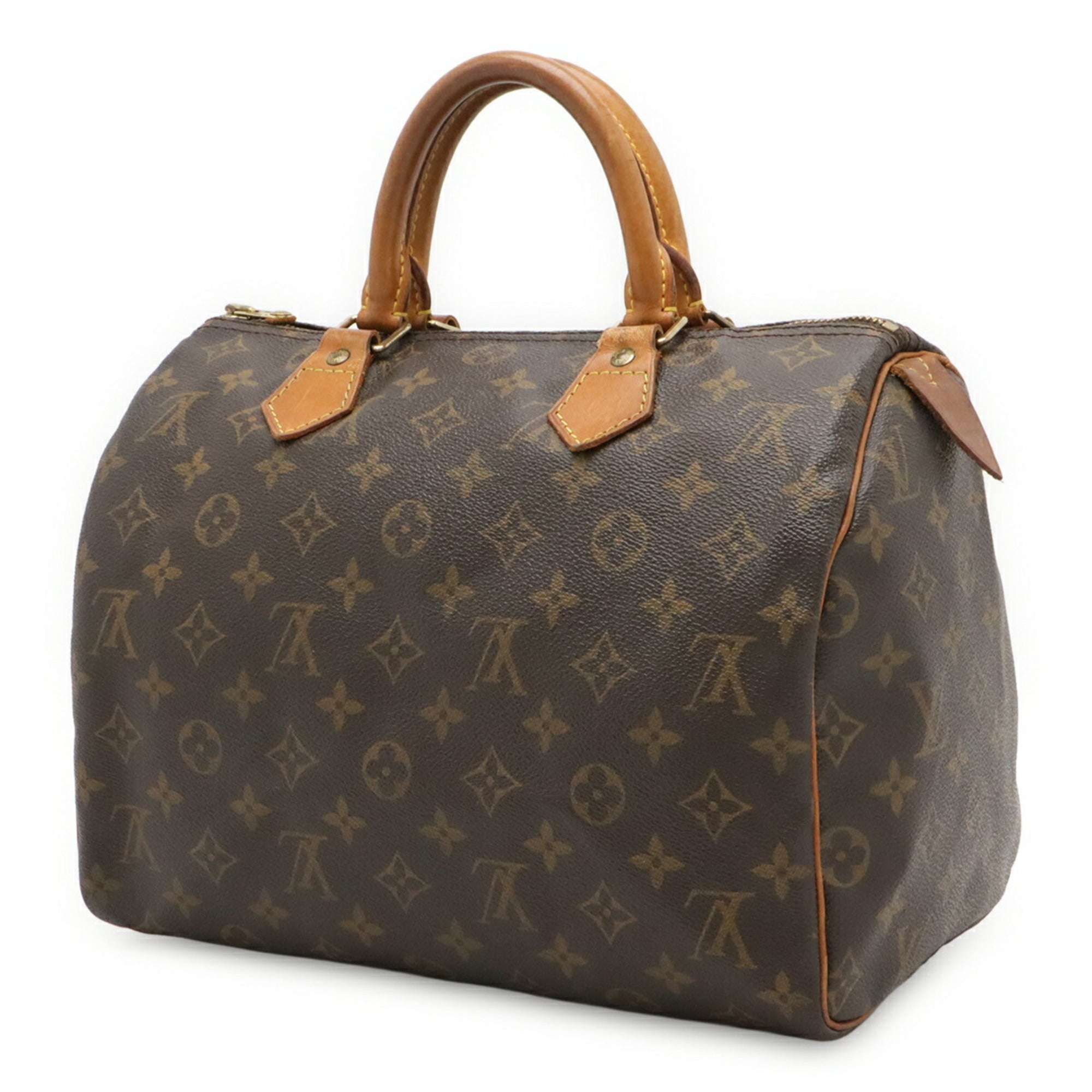 Louis Vuitton Brown Monogram Canvas Pvc Coated Canvas Boston Bag Handbag (Pre-Owned)