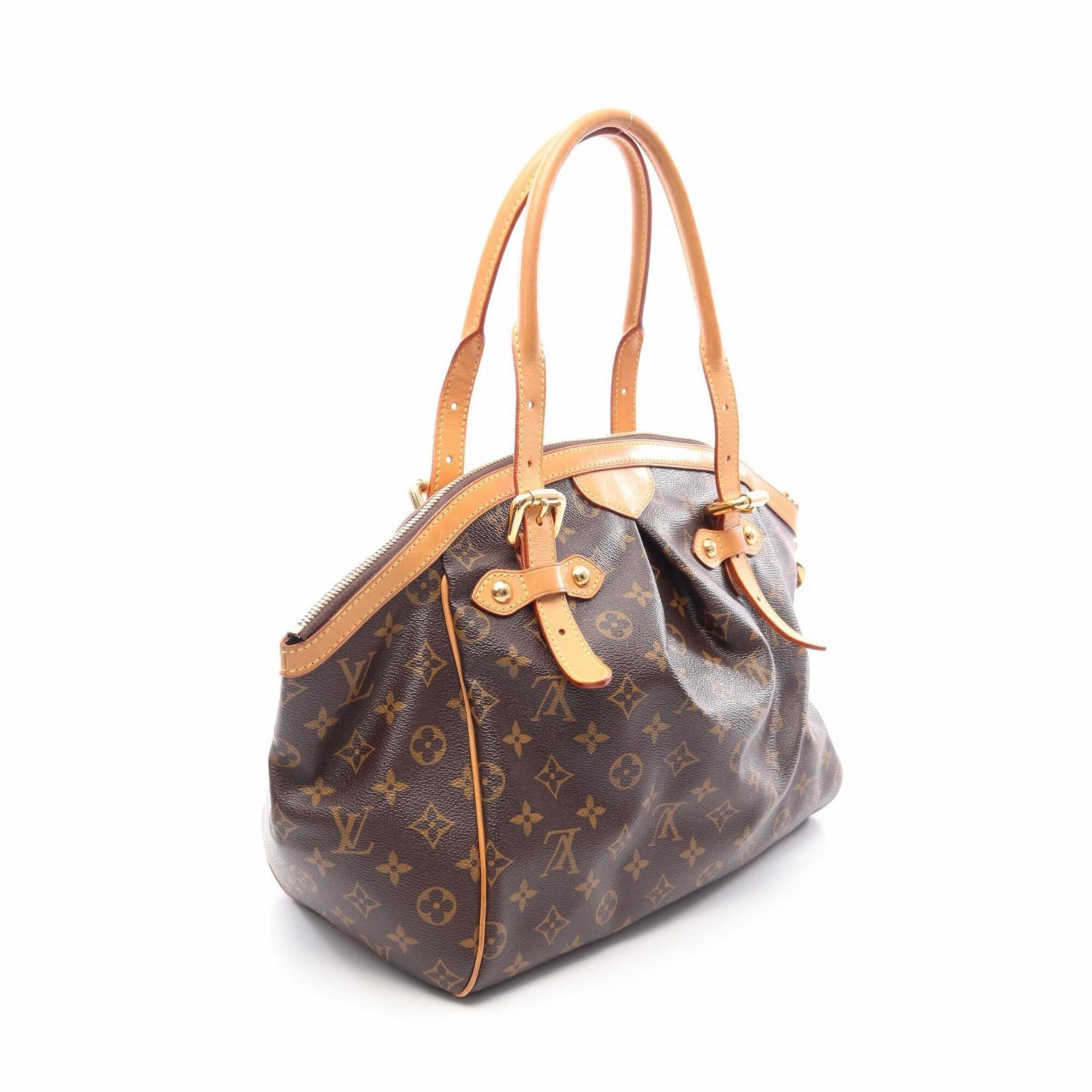 Louis Vuitton Brown Monogram Coated Canvas Leather Monogram Handbag (Pre-Owned)