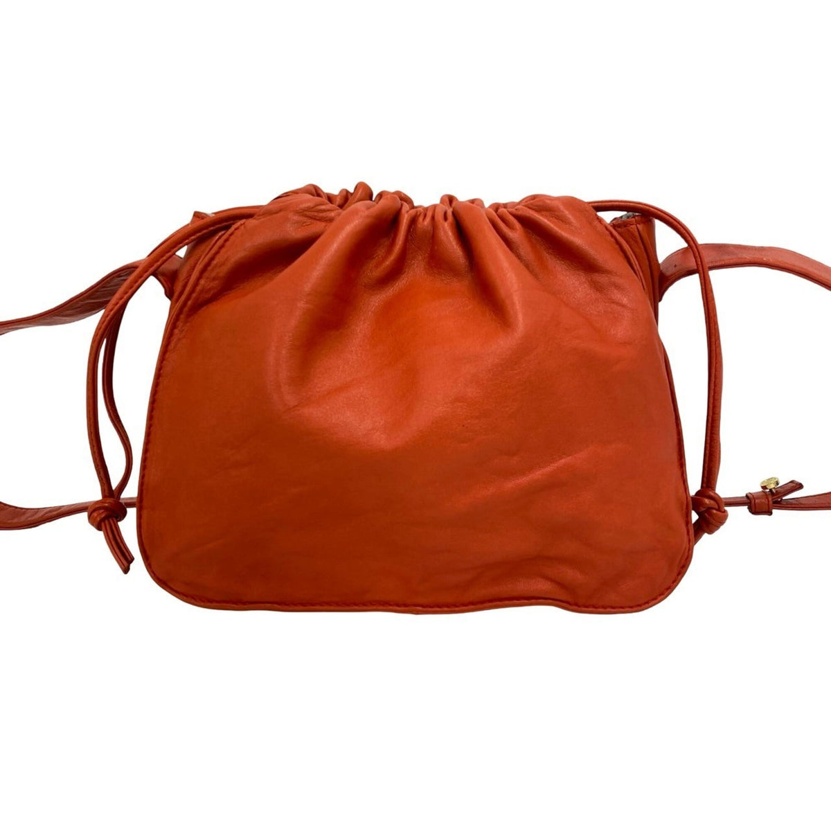Loewe Orange Leather Crossbody Bag Shoulder Bag (Pre-Owned)