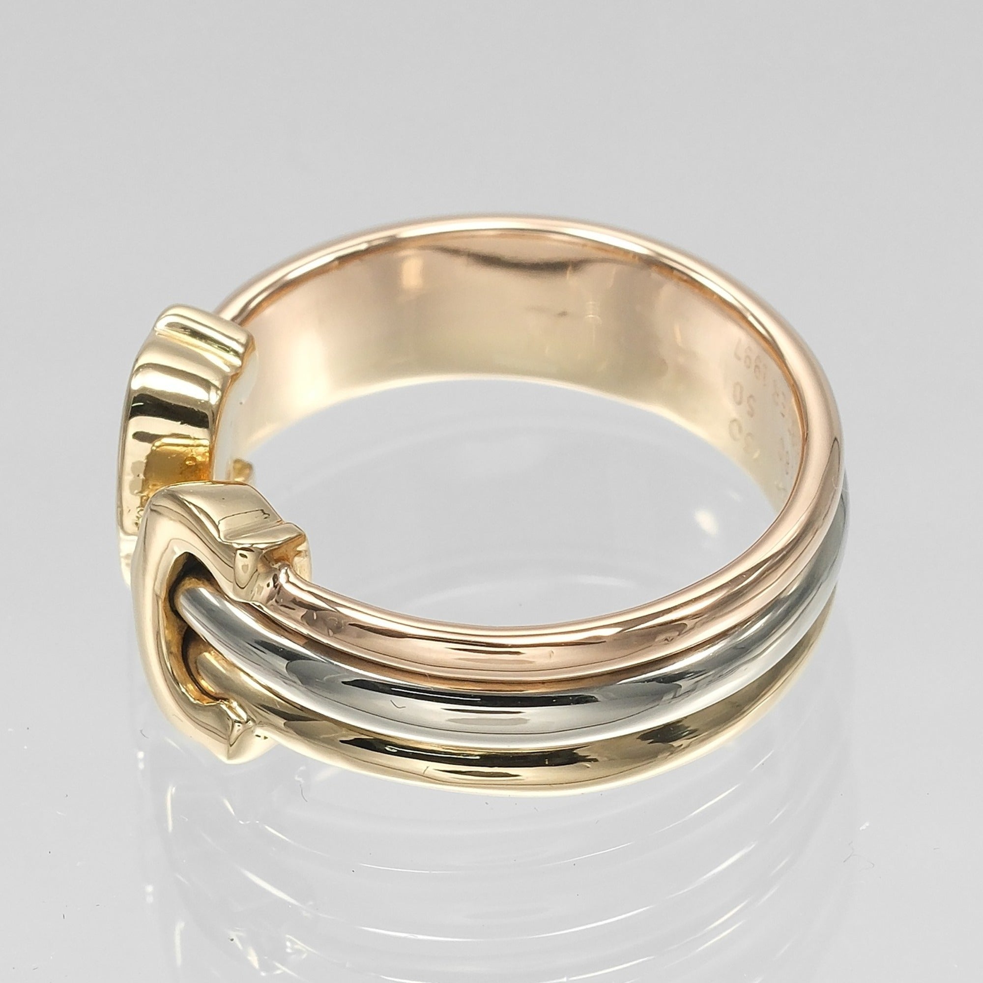 Cartier Yellow Gold (18K) Pink Gold (18K) White Gold (18K) Band Ring (Pre-Owned)