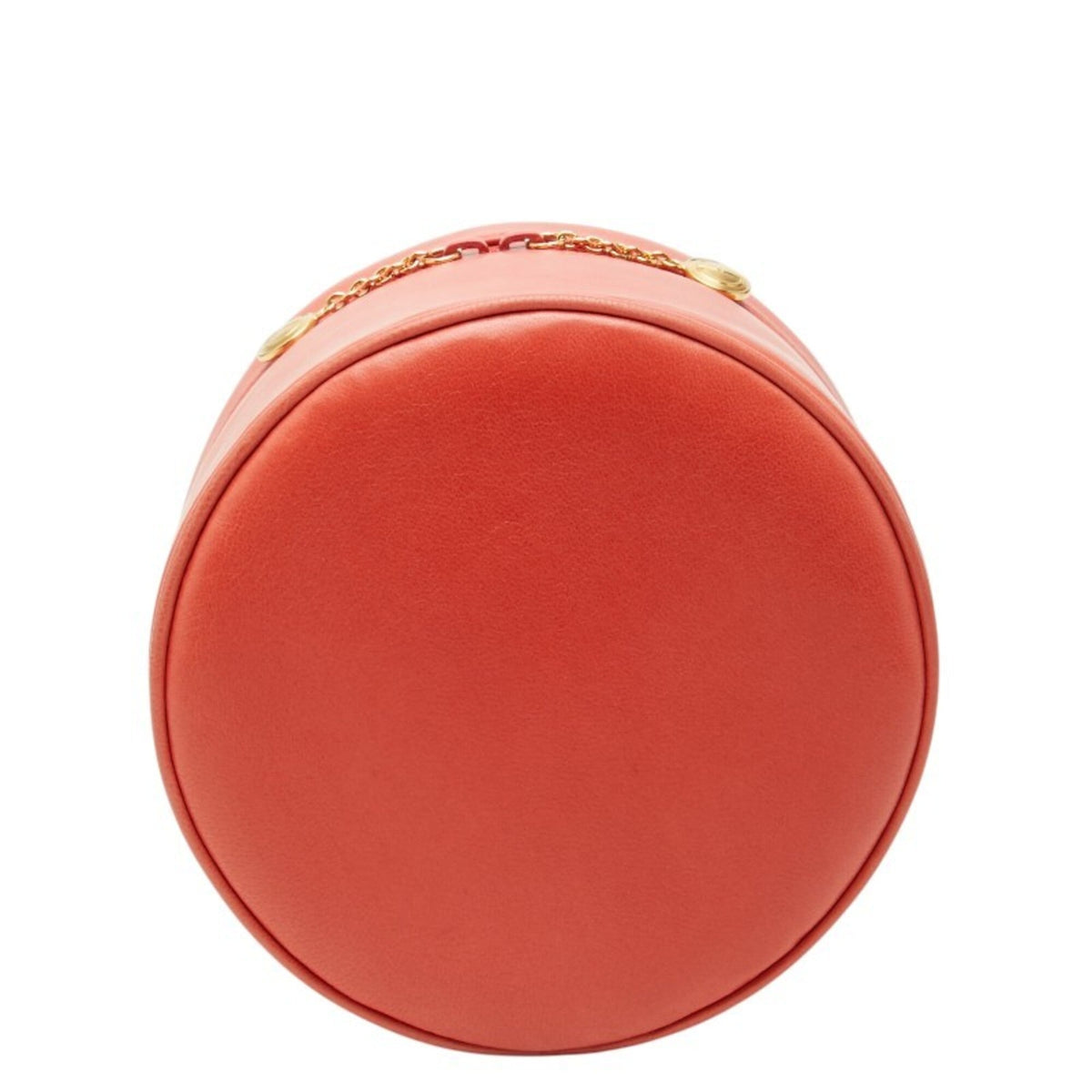 Gucci Pink Pink Orange Leather Vanity Bag (Pre-Owned)