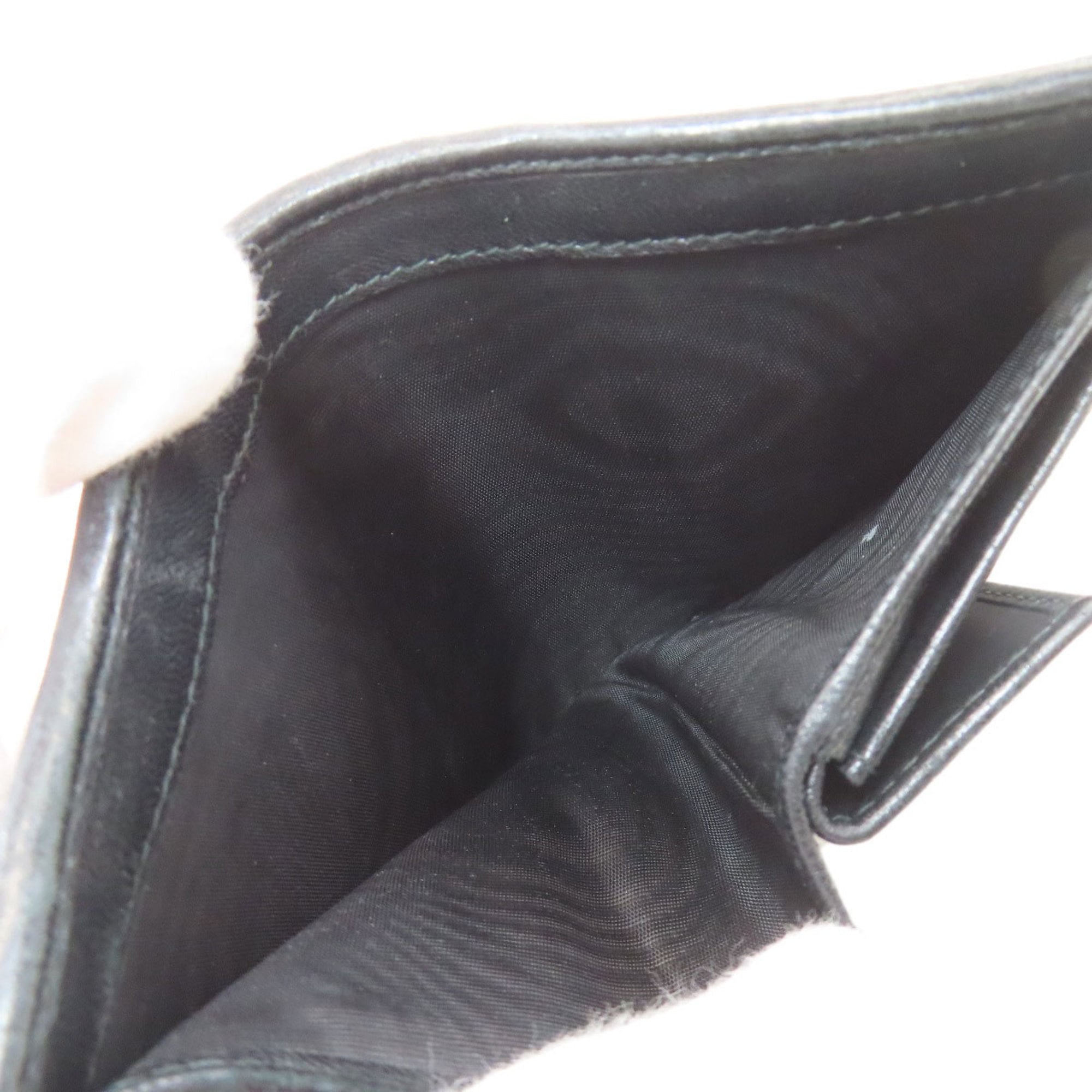 Miu Miu Black Leather Wallet (Bi-Fold) (Pre-Owned)