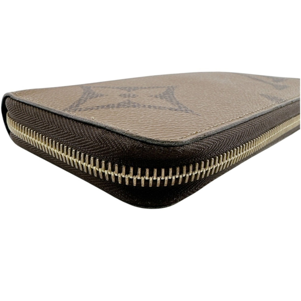 Louis Vuitton Monogram Brown Monogram Long Wallet (Bi-Fold) (Pre-Owned)