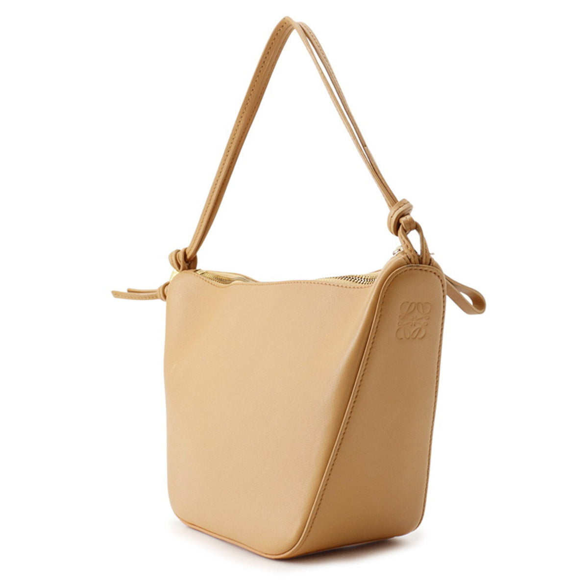 Loewe Camel Leather Handbag (Pre-Owned)
