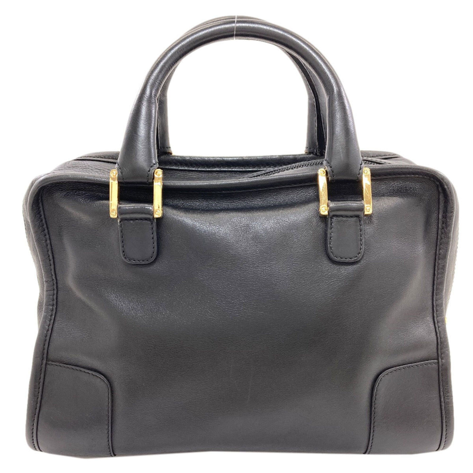 Loewe Black Leather Handbag (Pre-Owned)