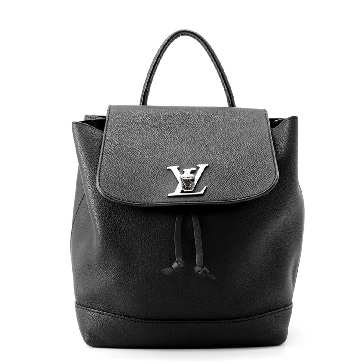 Louis Vuitton Black Noir Backpack Handbag (Pre-Owned)