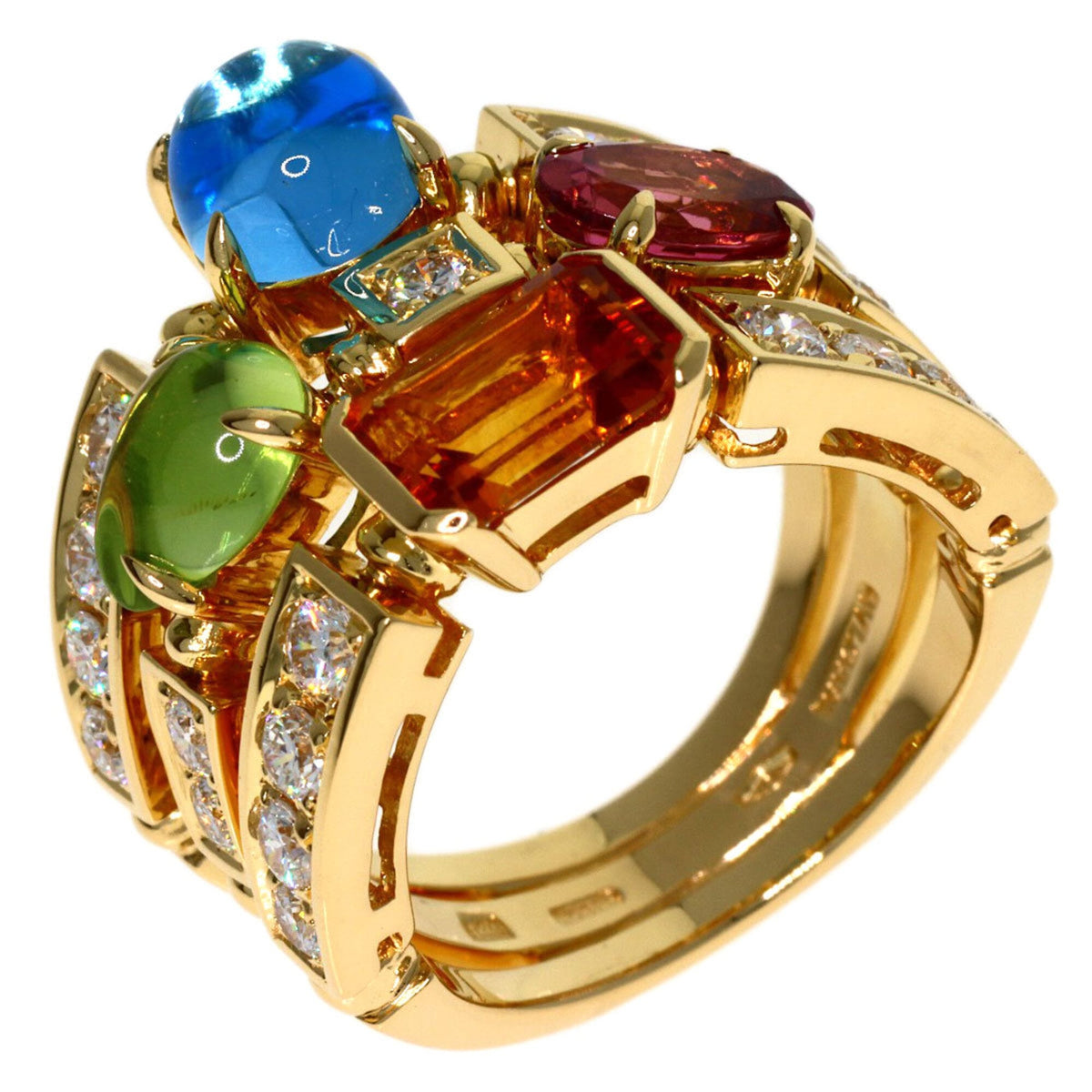 Bvlgari Yellow Gold (18K) Band Ring (Pre-Owned)
