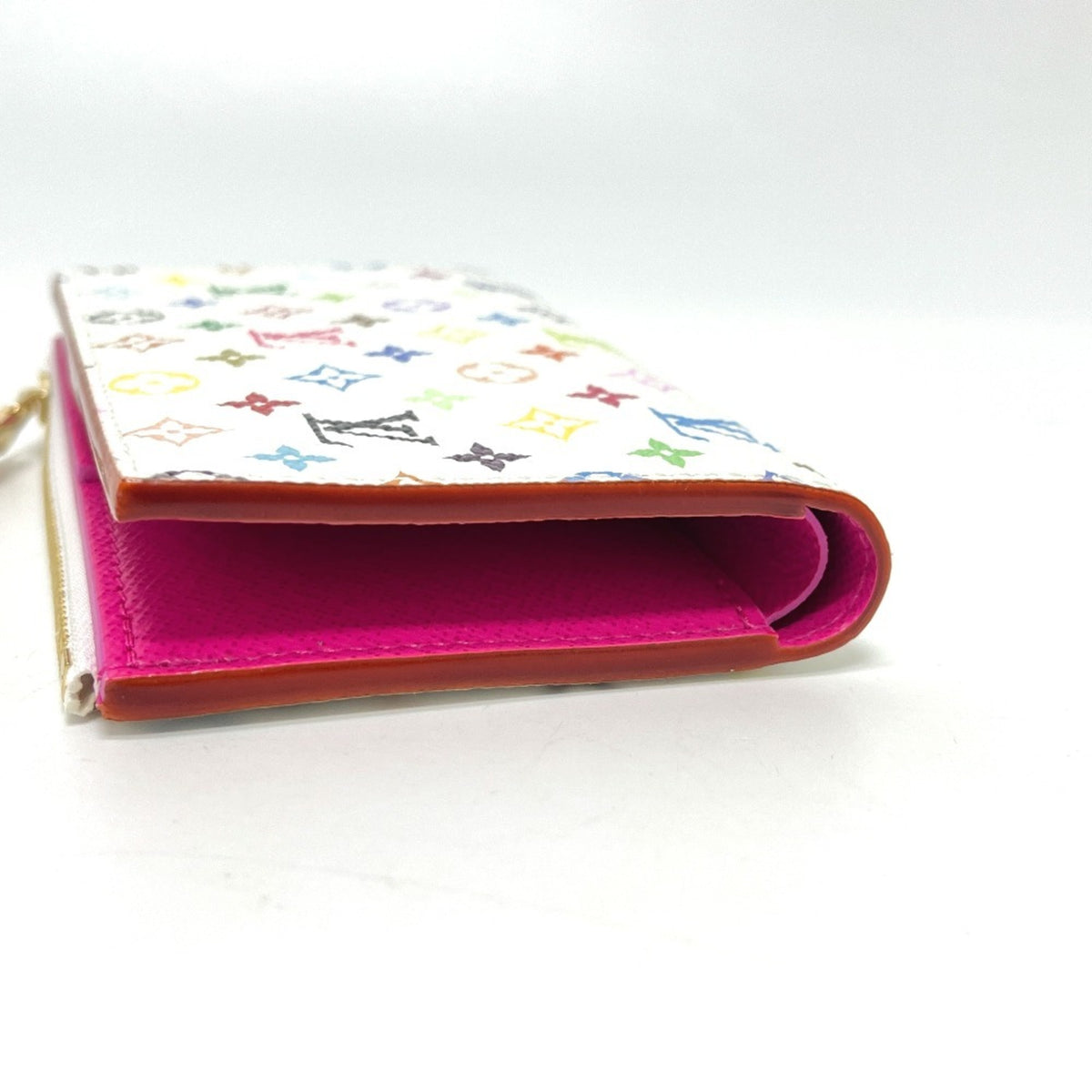 Louis Vuitton Blanc Monogram Monogram Multicolore Wallet (Bi-Fold) (Pre-Owned)