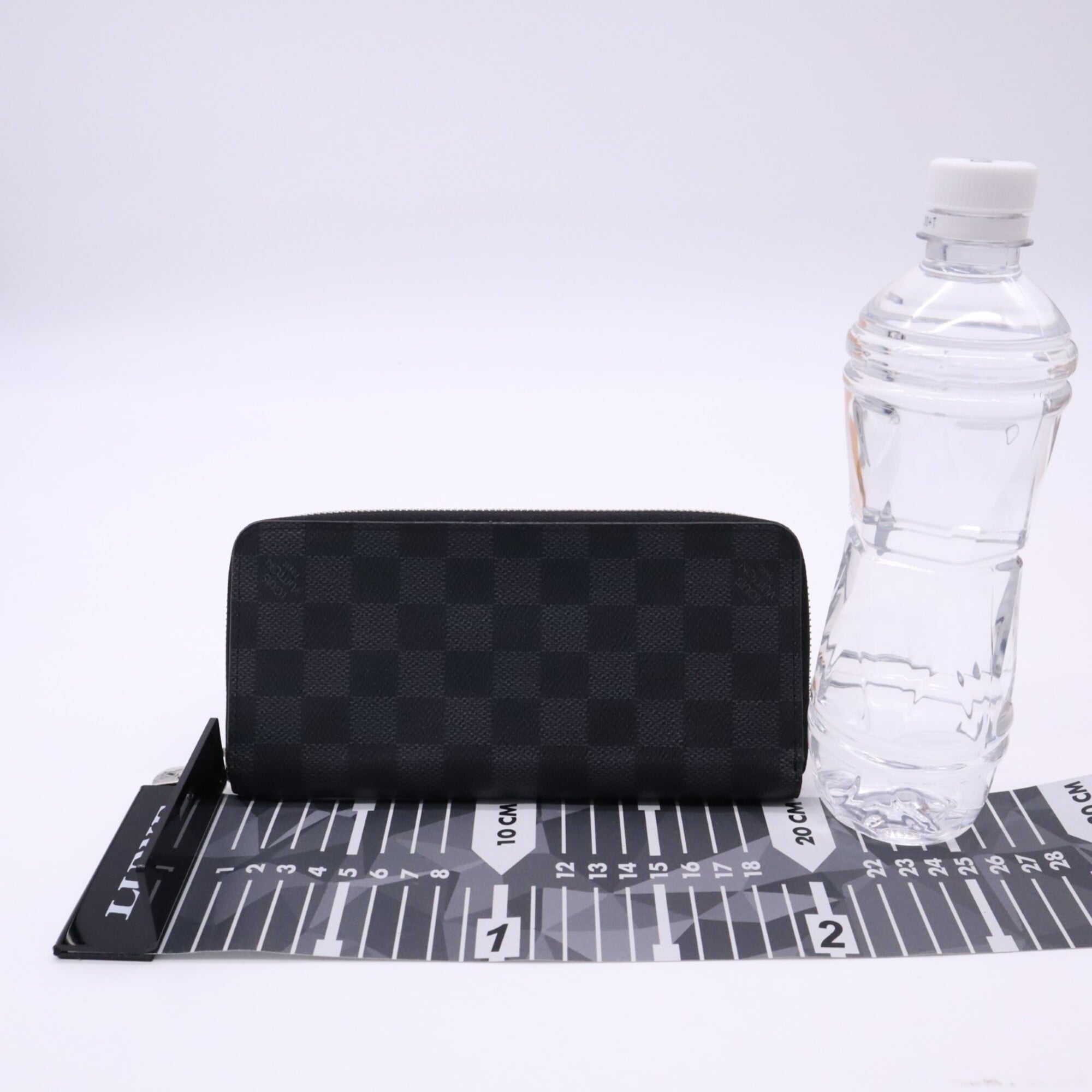 Louis Vuitton Damier Graphite Black Gray Coated Canvas Leather Long Wallet (Bi-Fold) (Pre-Owned)