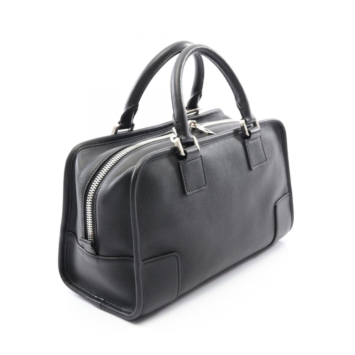 Loewe Black Leather Handbag (Pre-Owned)