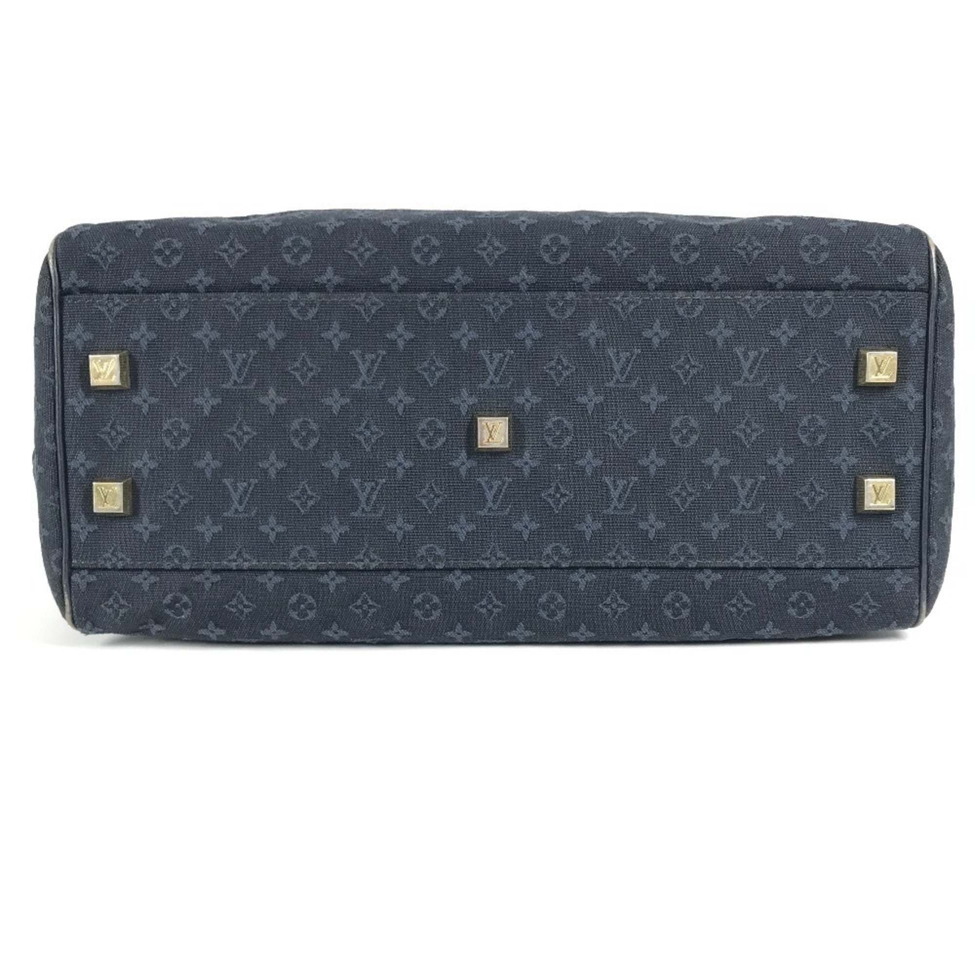 Louis Vuitton Tst Blue Monogram Mini Boston Bag Shoulder Bag (Pre-Owned)