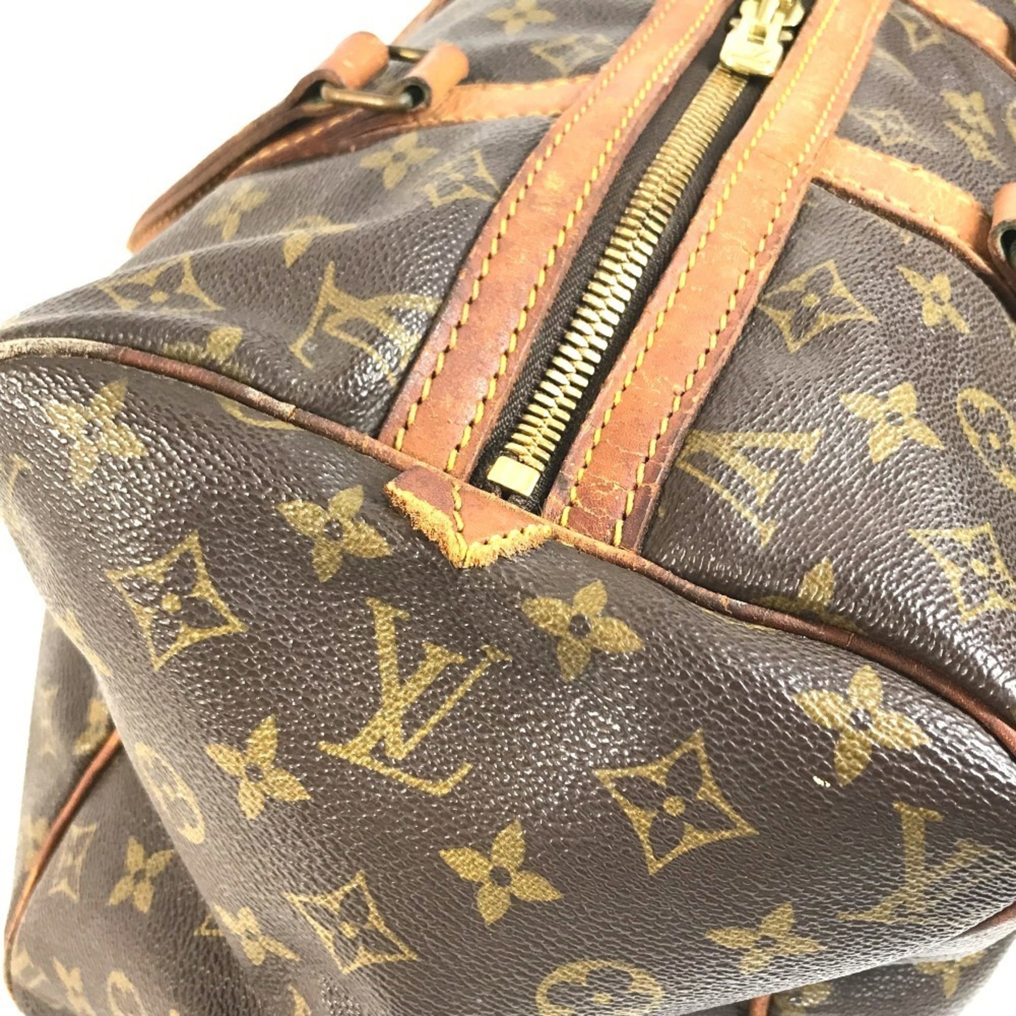 Louis Vuitton Monogram Brown Monogram Boston Bag Handbag Tote Bag (Pre-Owned)