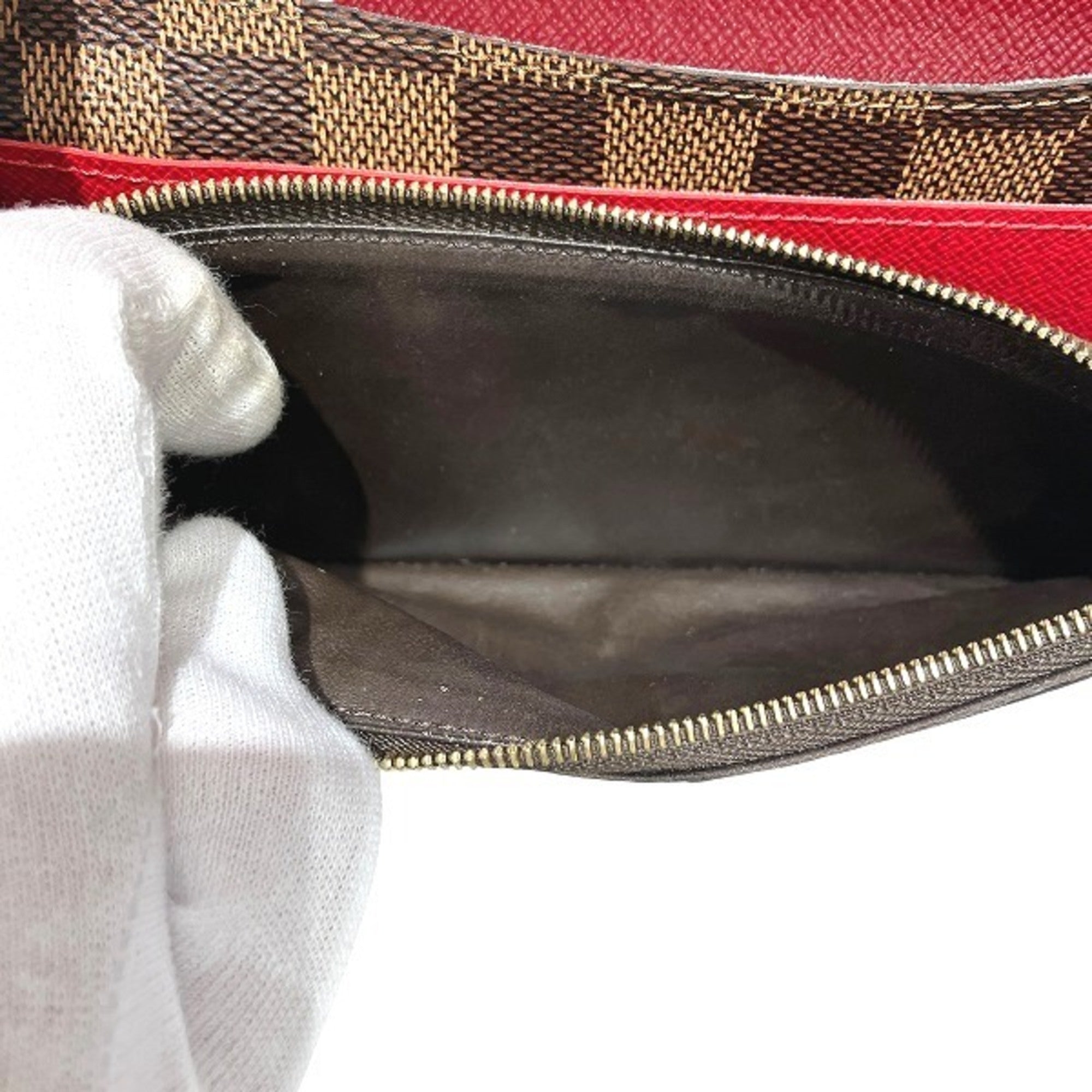 Louis Vuitton Brown Rouge Long Wallet (Bi-Fold) (Pre-Owned)