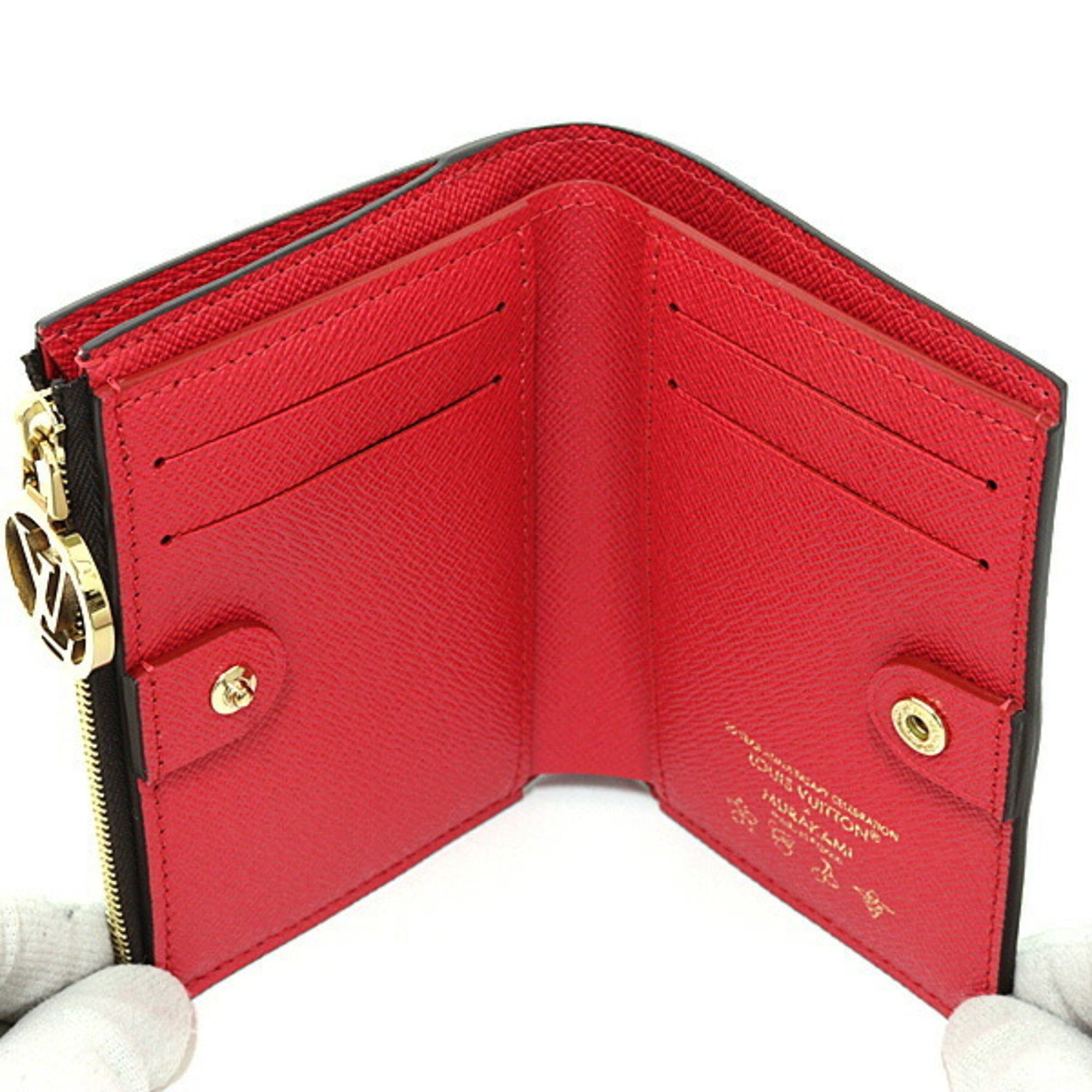 Louis Vuitton Brown Monogram Cherry Multi-Color Monogram Wallet (Bi-Fold) (Pre-Owned)
