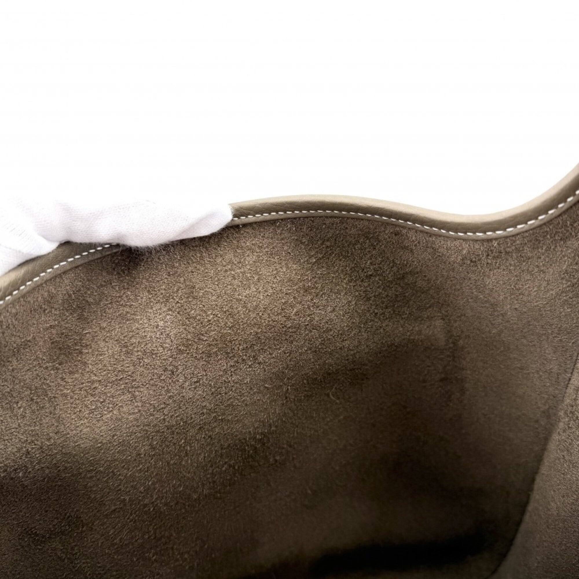 Hermes Brown Leather Shoulder Bag (Pre-Owned)
