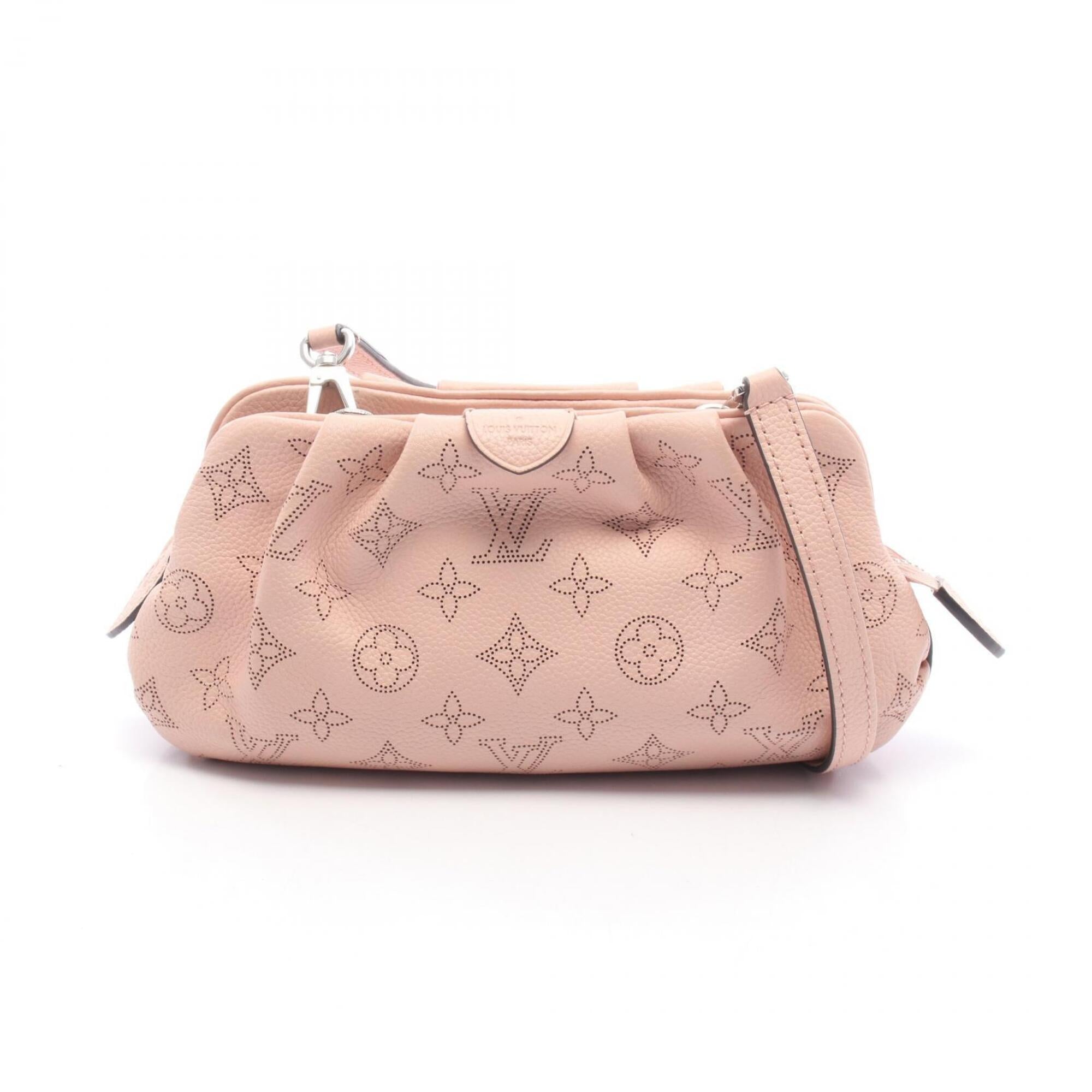 Louis Vuitton Pink Mahina Leather Leather Handbag Shoulder Bag (Pre-Owned)
