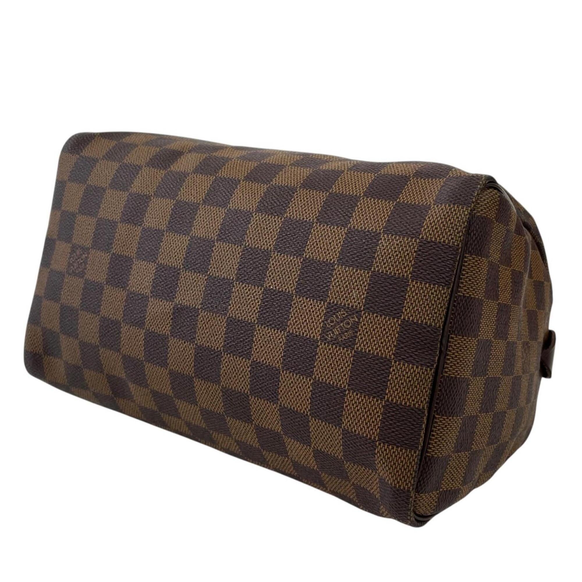 Louis Vuitton Damier Brown Damier Canvas Handbag (Pre-Owned)