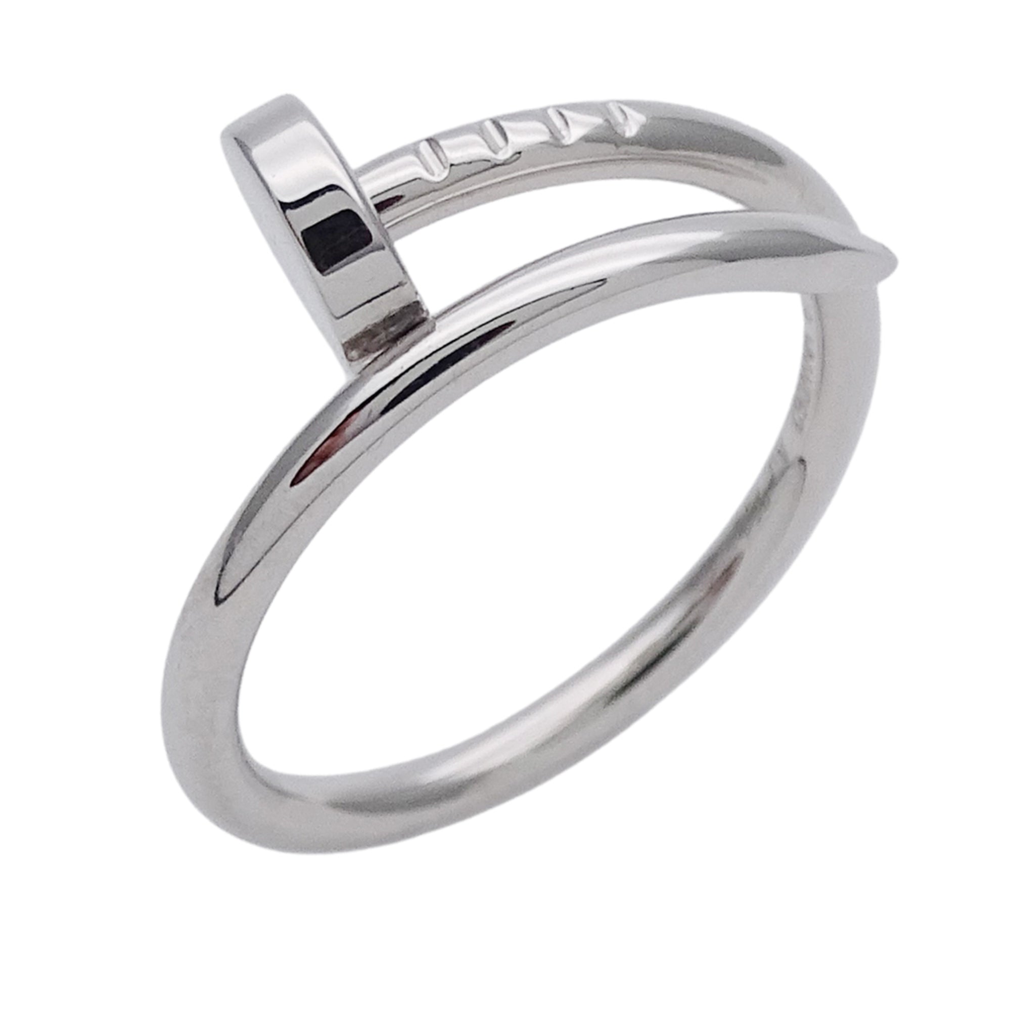 Cartier White Gold White Gold (18K) Band Ring (Pre-Owned)