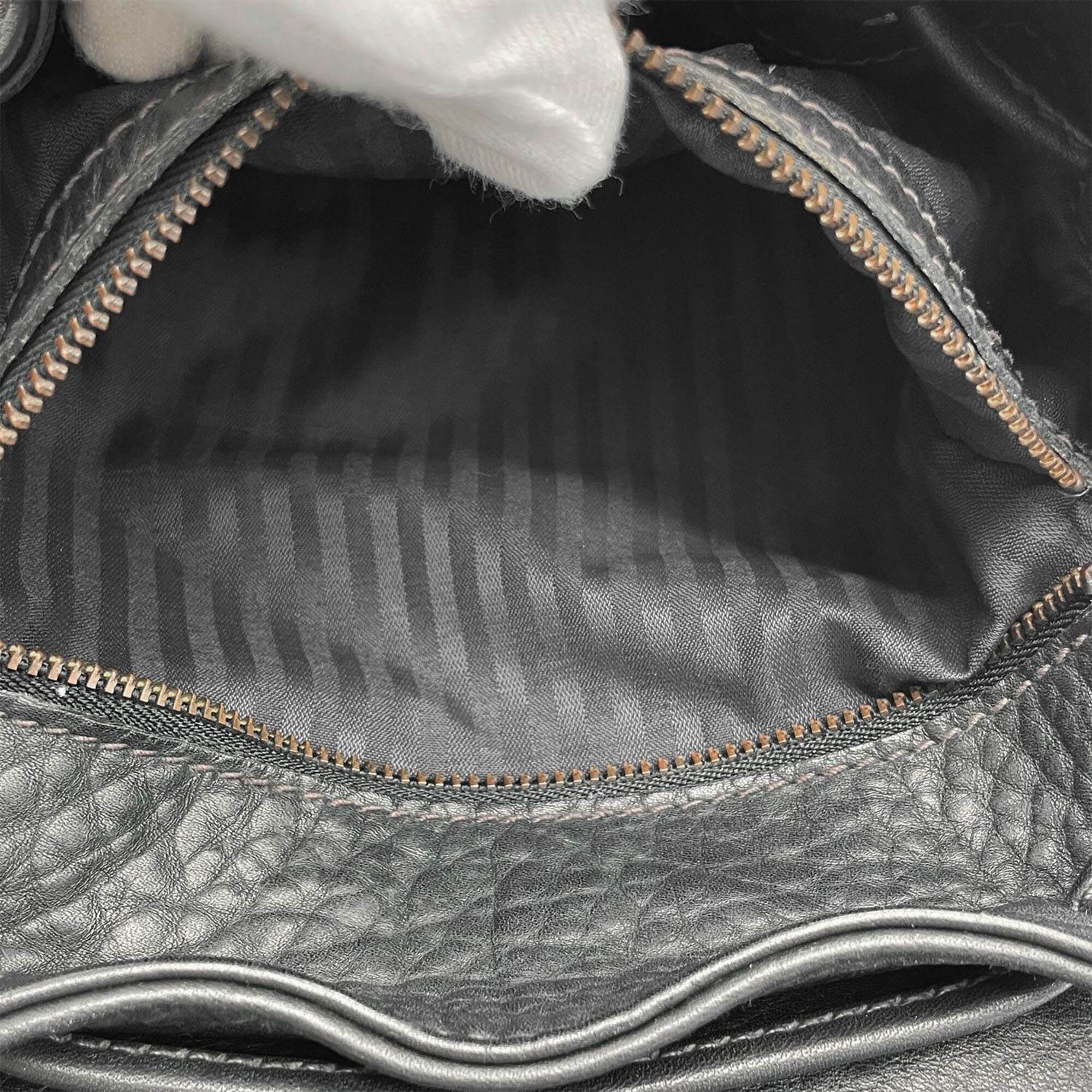 Coach Black Leather Backpack (Pre-Owned)