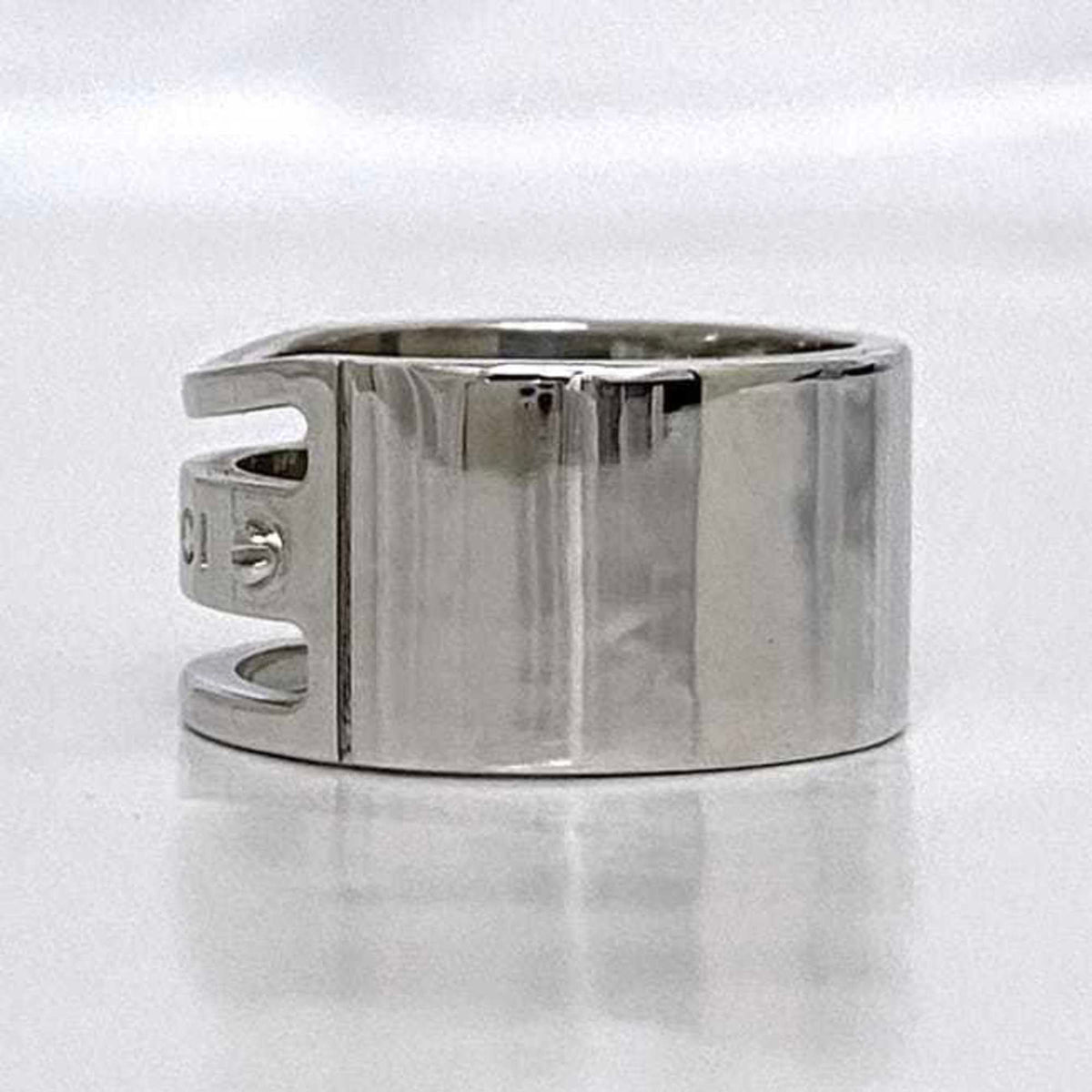 Gucci Silver 925 Band Ring (Pre-Owned)