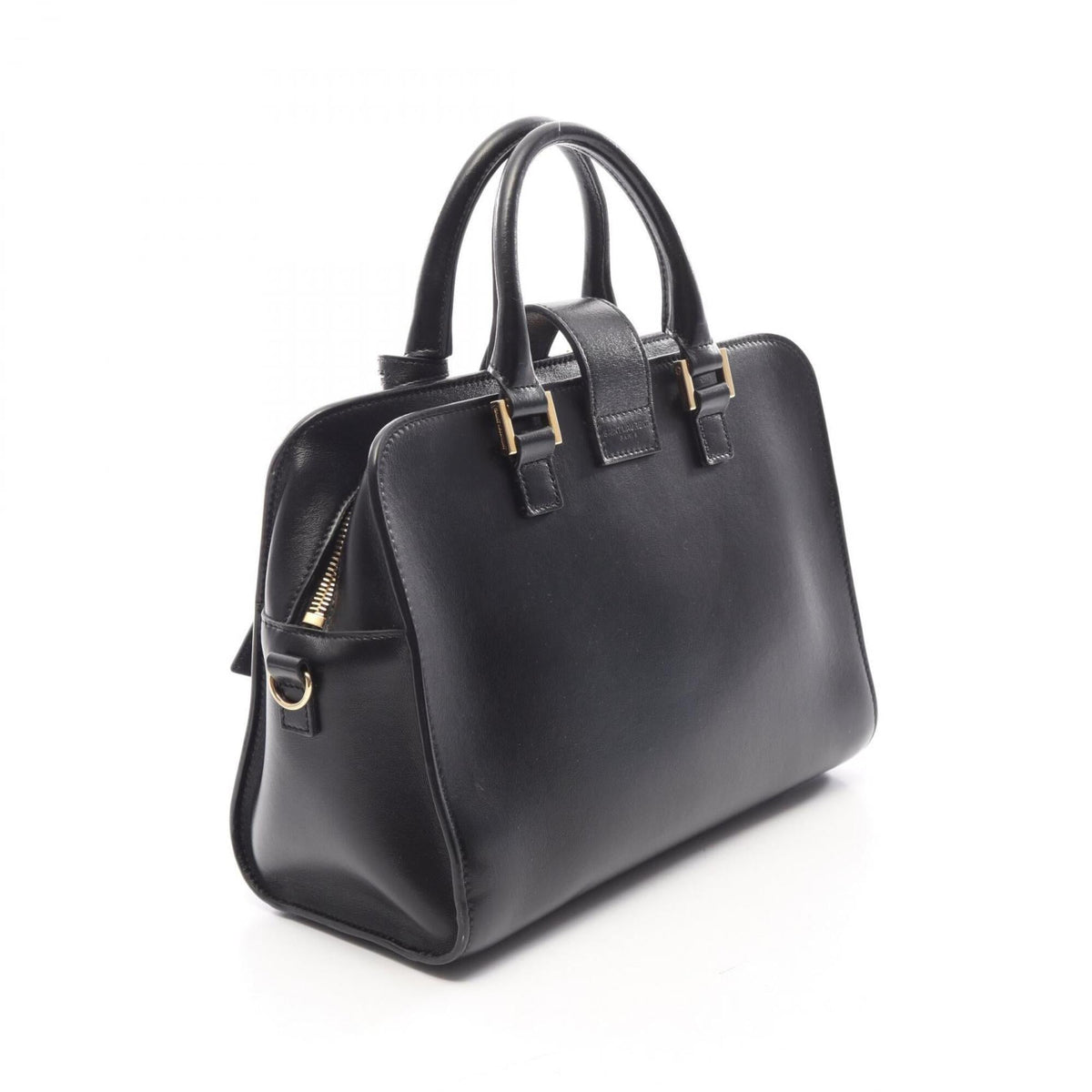 Yves Saint Laurent Black Leather Handbag (Pre-Owned)
