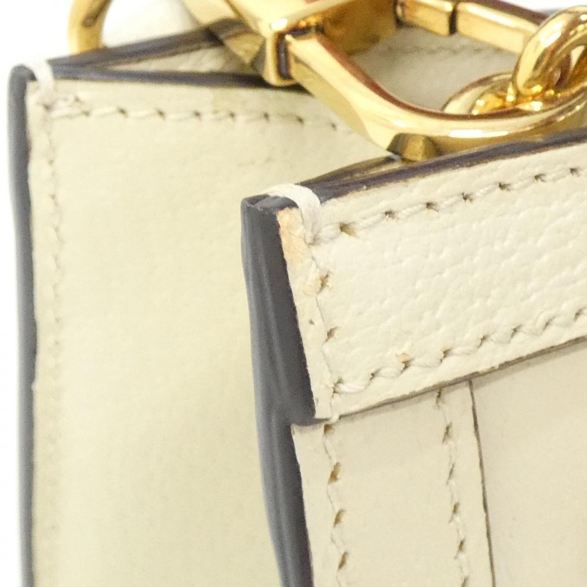 Gucci White Leather Handbag (Pre-Owned)