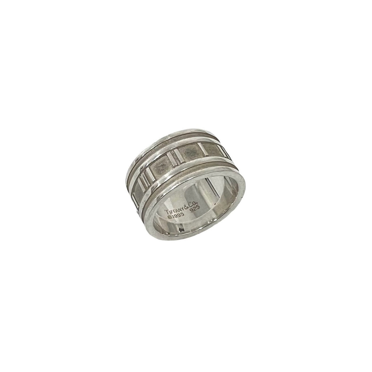 Tiffany Silver Silver 925 Band Ring (Pre-Owned)