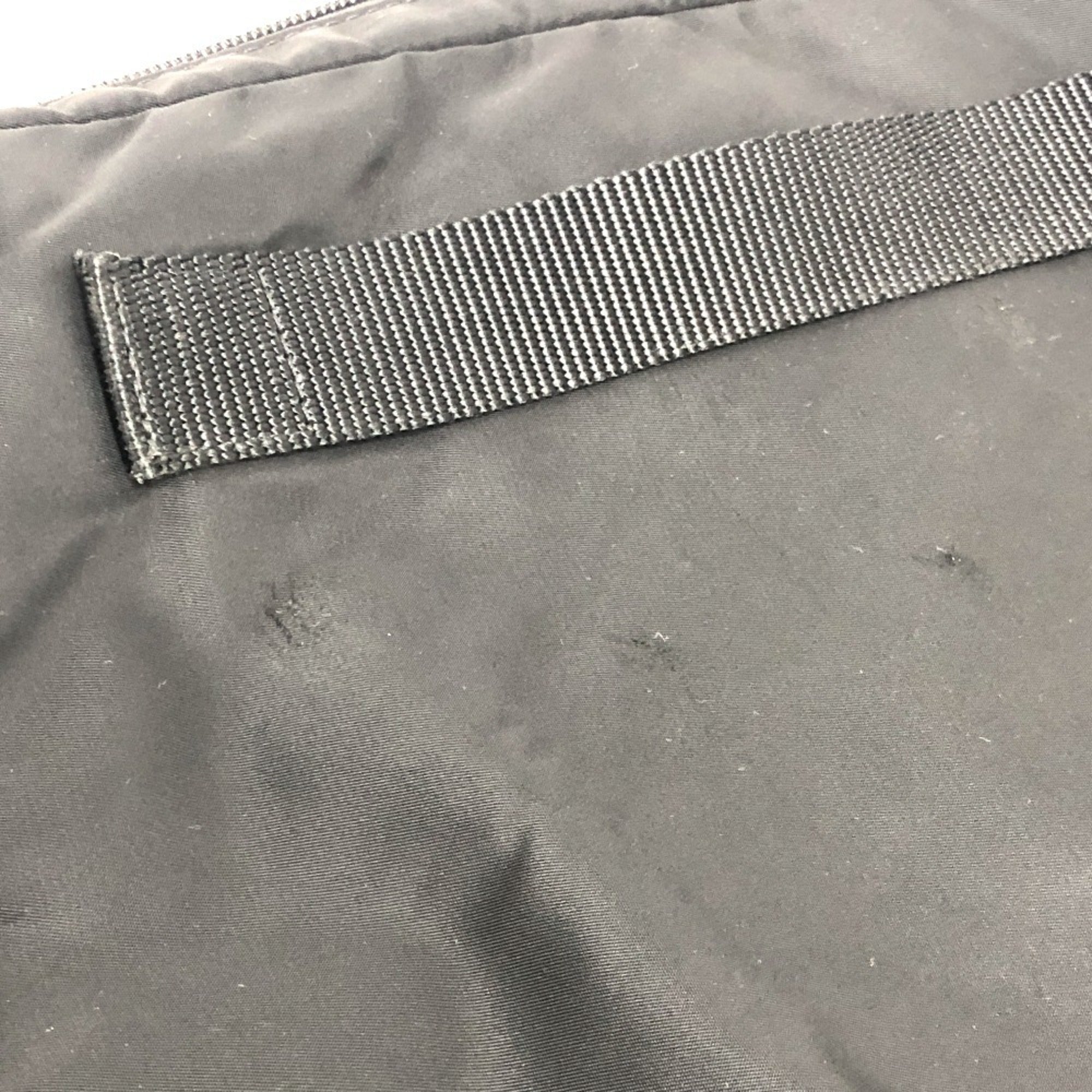 Prada Black Nylon Clutch Bag (Pre-Owned)