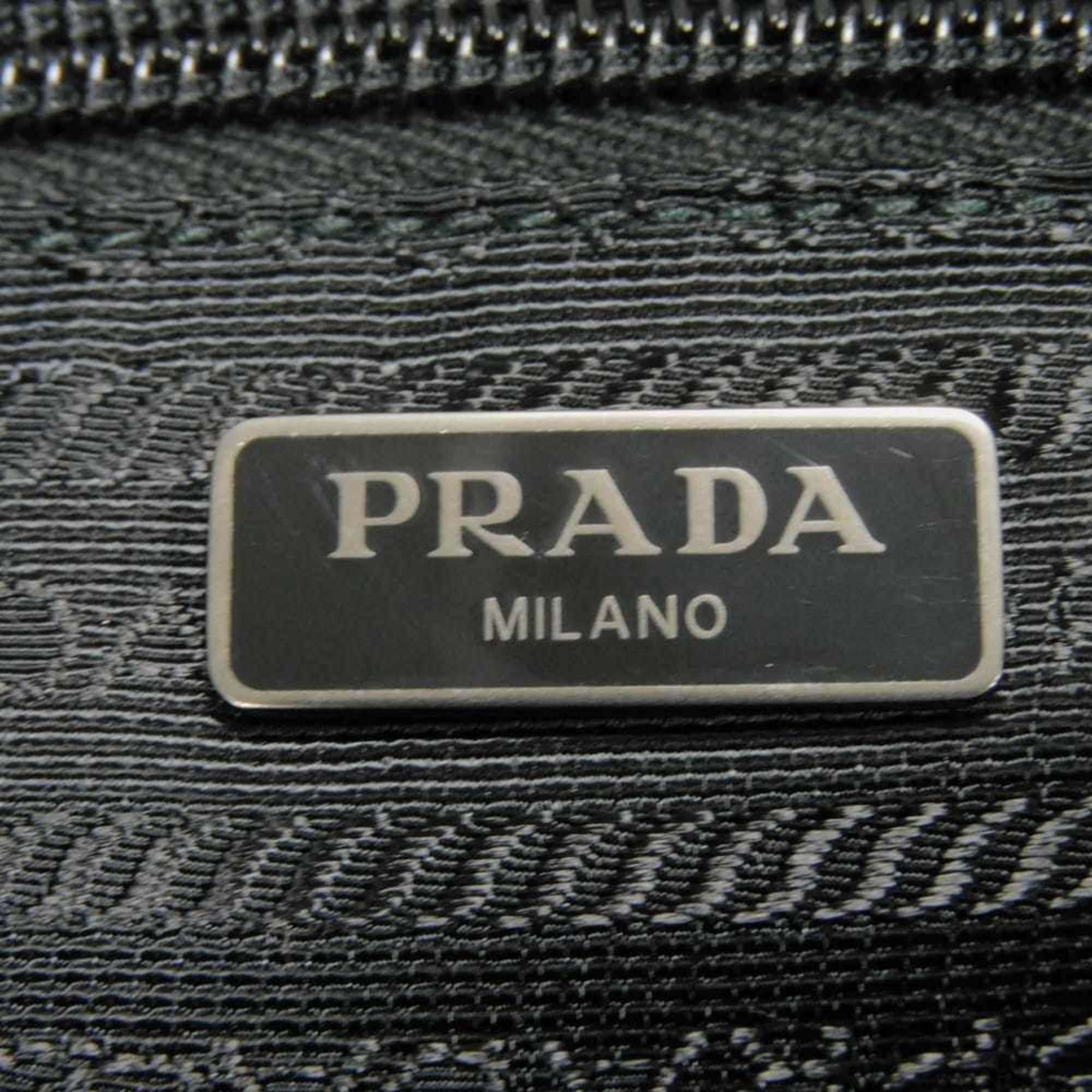 Prada Black Nero Nylon Shoulder Bag Sling Bag (Pre-Owned)