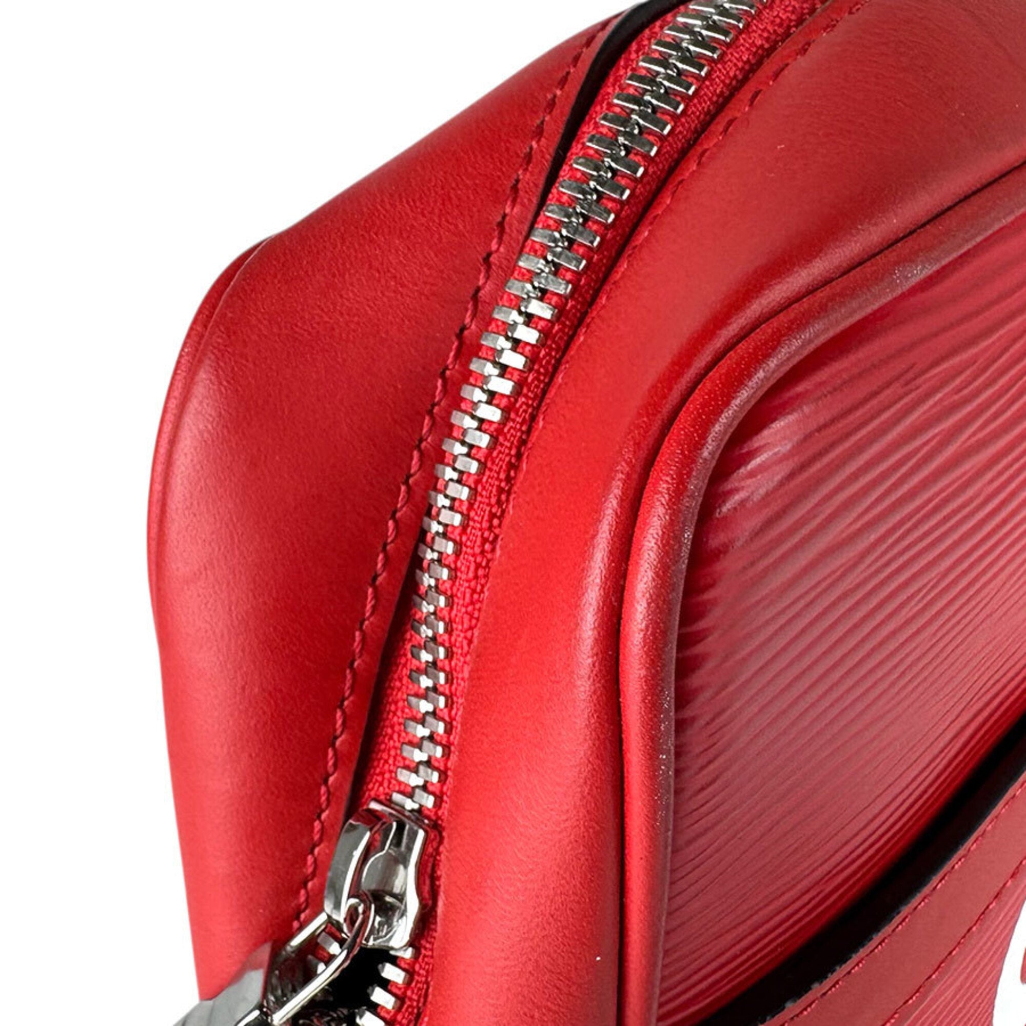 Louis Vuitton Red Color Epi Leather Shoulder Bag (Pre-Owned)