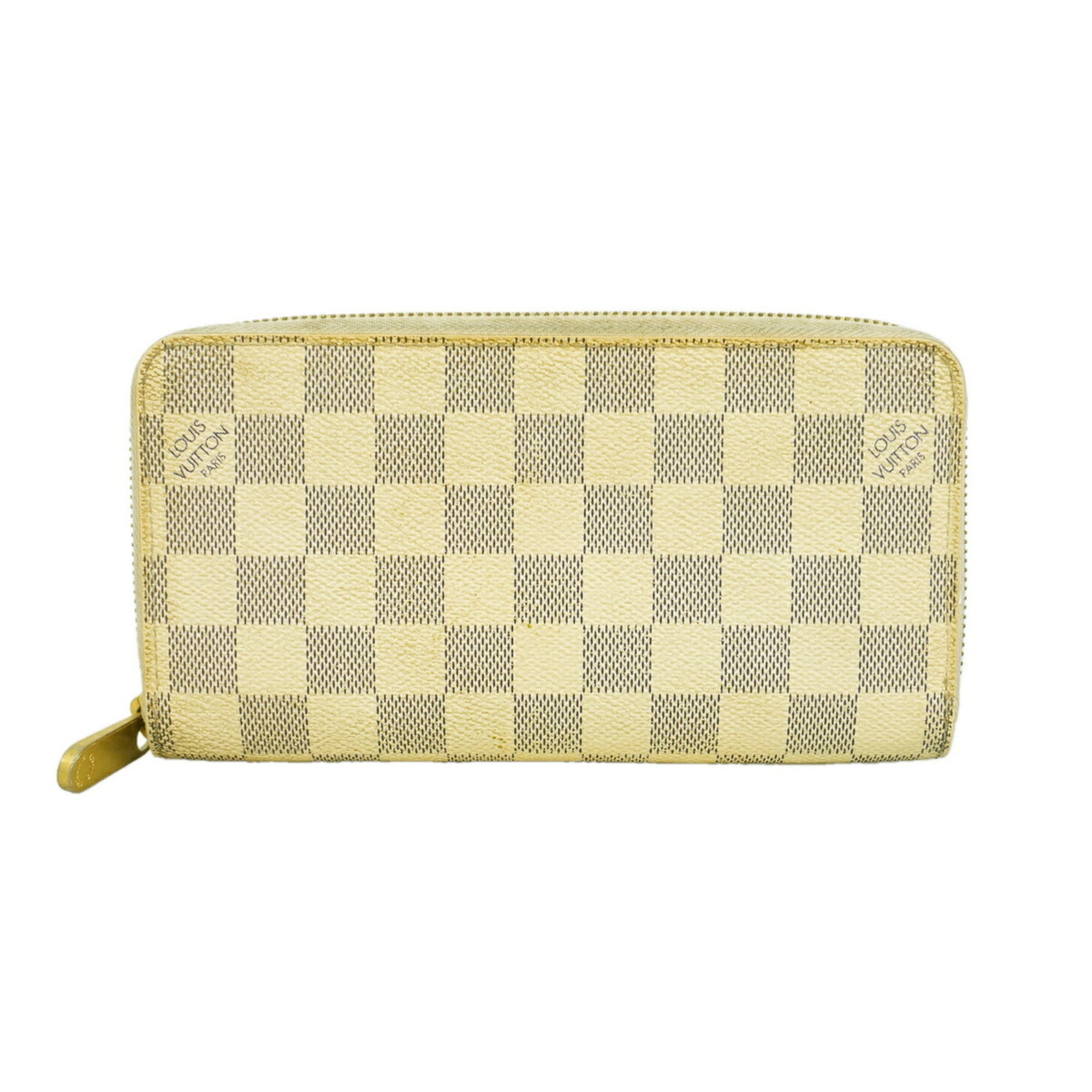 Louis Vuitton White Long Wallet (Bi-Fold) (Pre-Owned)