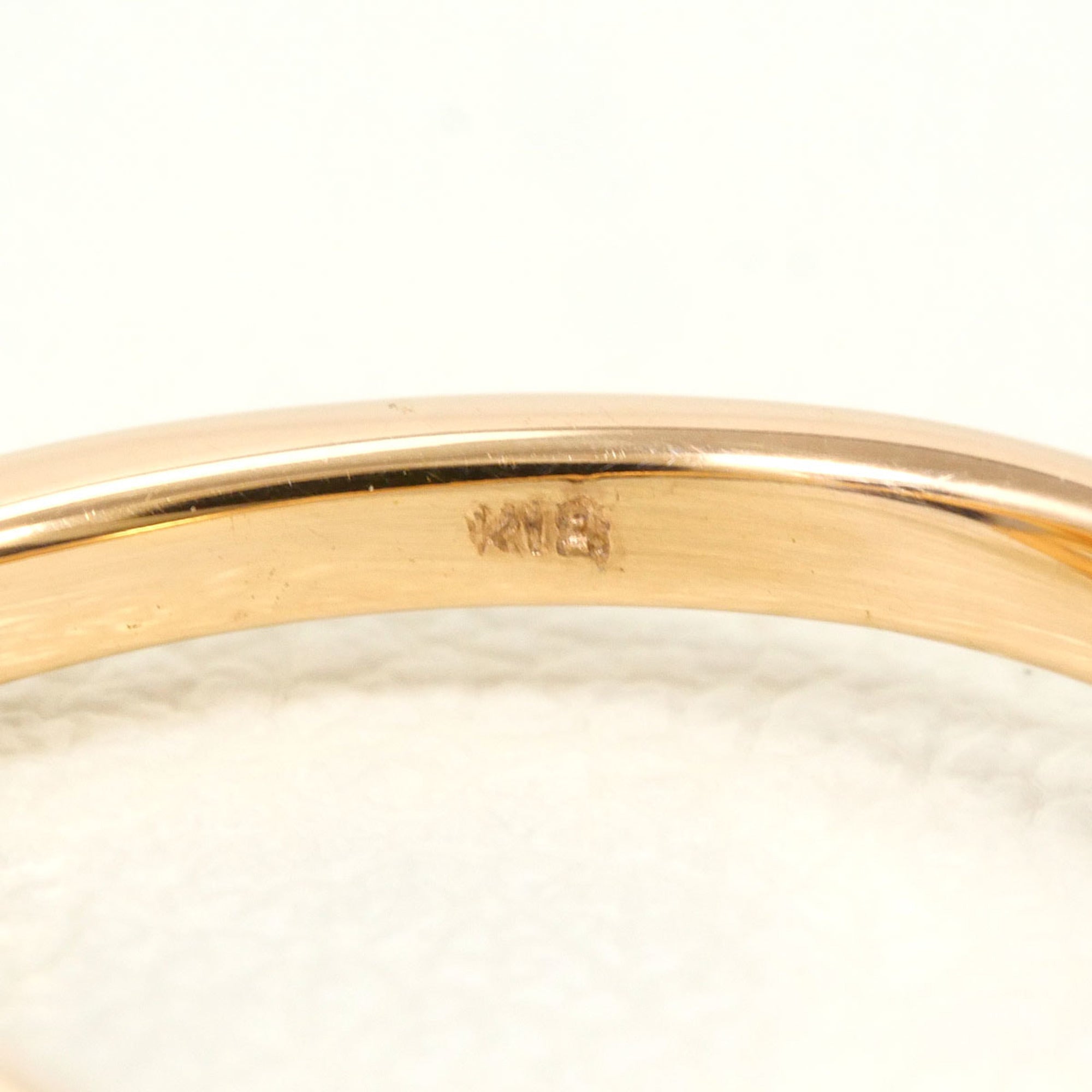 Unbranded Pink Gold Pink Gold (18K) Band Ring (Pre-Owned)