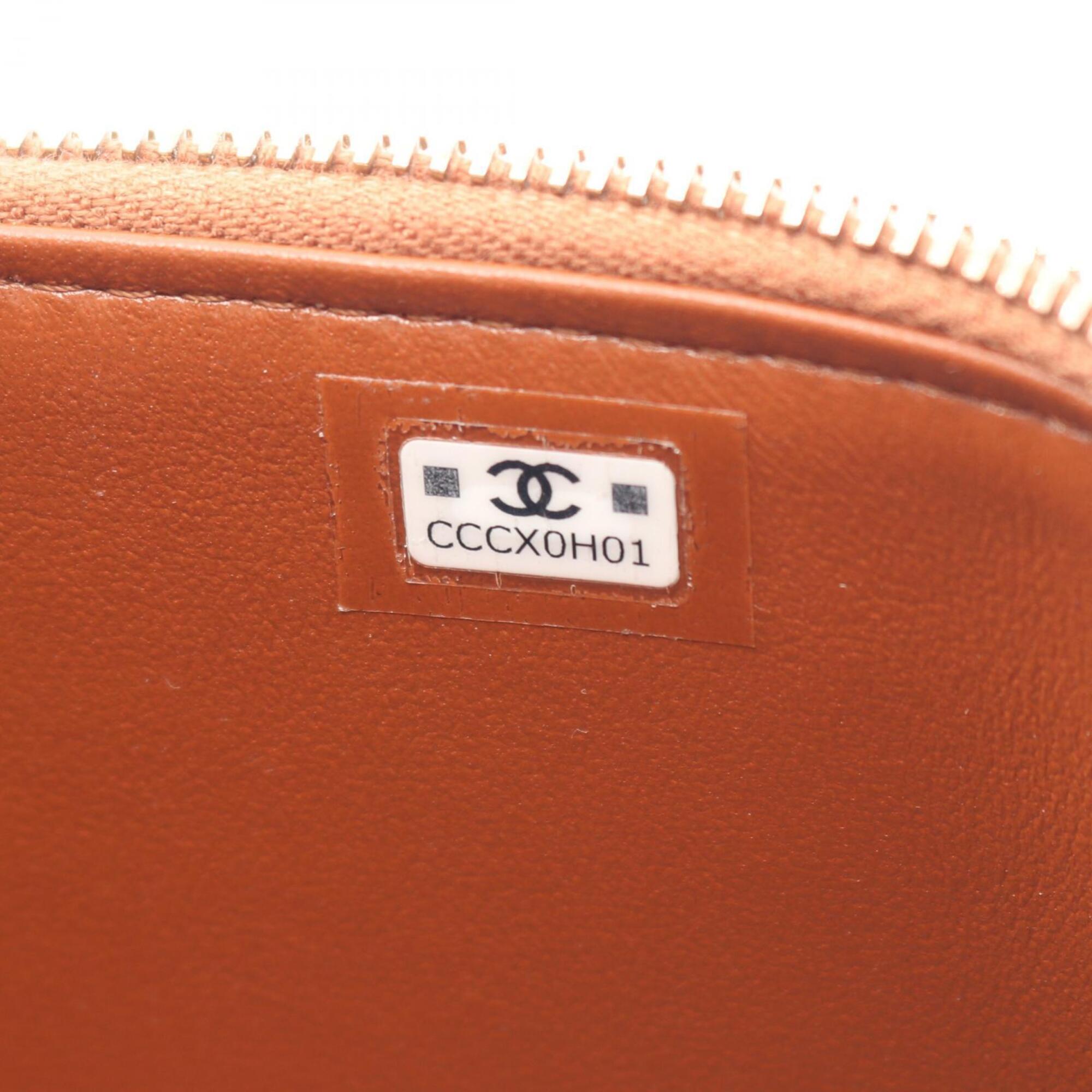 Chanel Matelasse Brown Grained Calfskin Handbag Shoulder Bag (Pre-Owned)