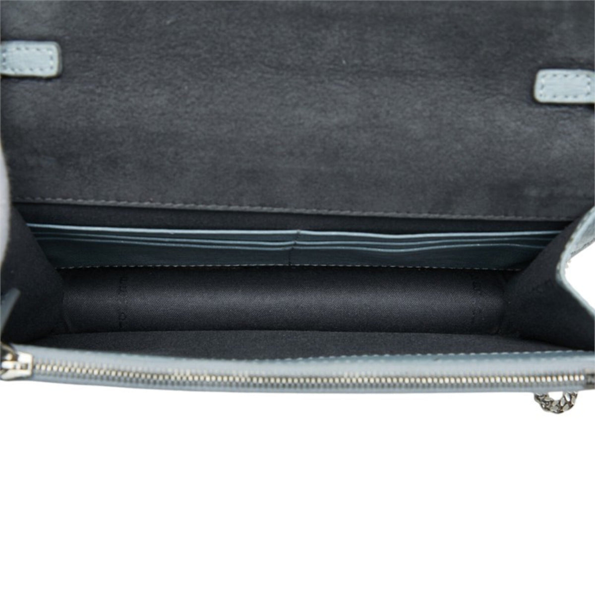 Fendi Gray Multi-Color Leather Shoulder Bag (Pre-Owned)