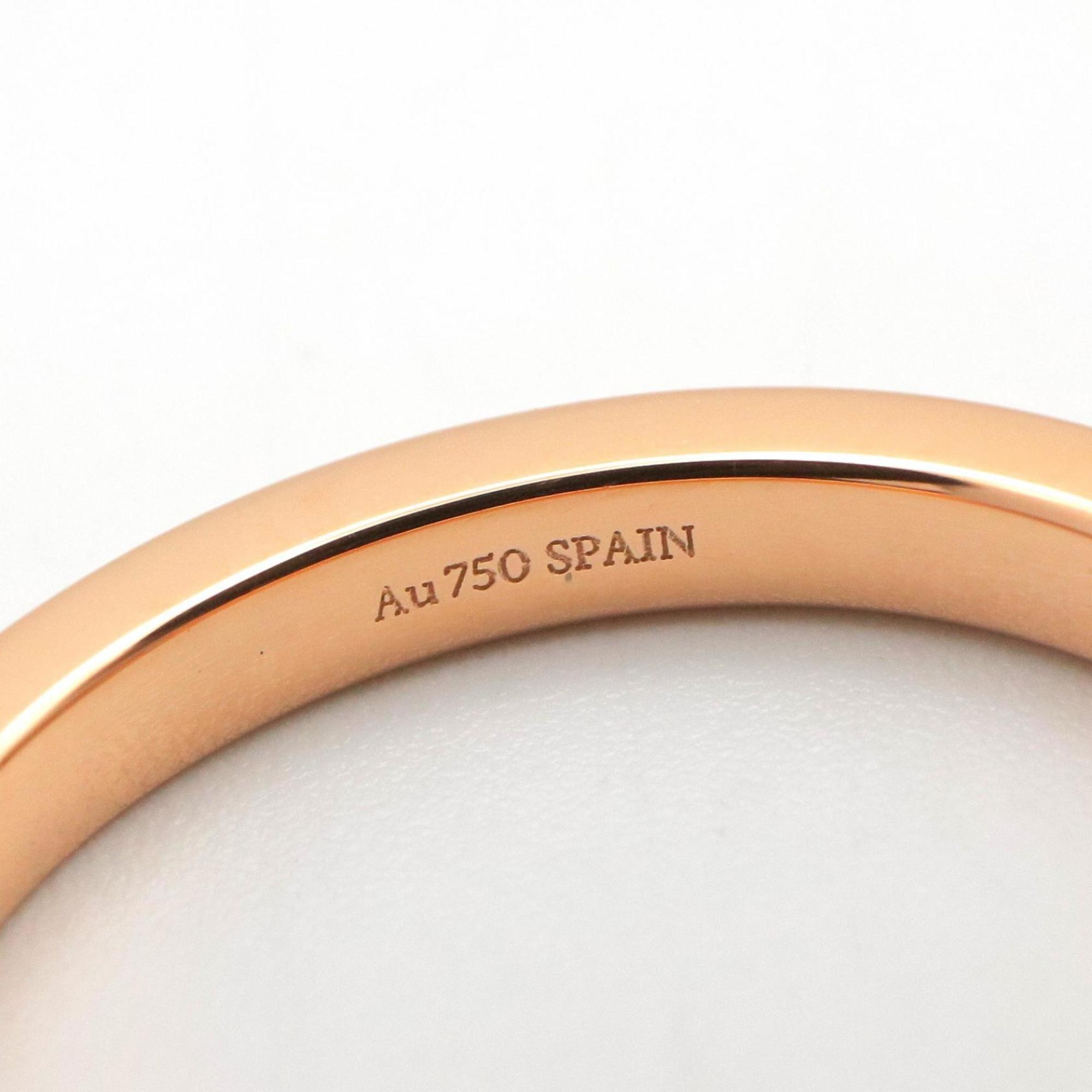 Tiffany Gold Clear Pink Gold (18K) Band Ring (Pre-Owned)