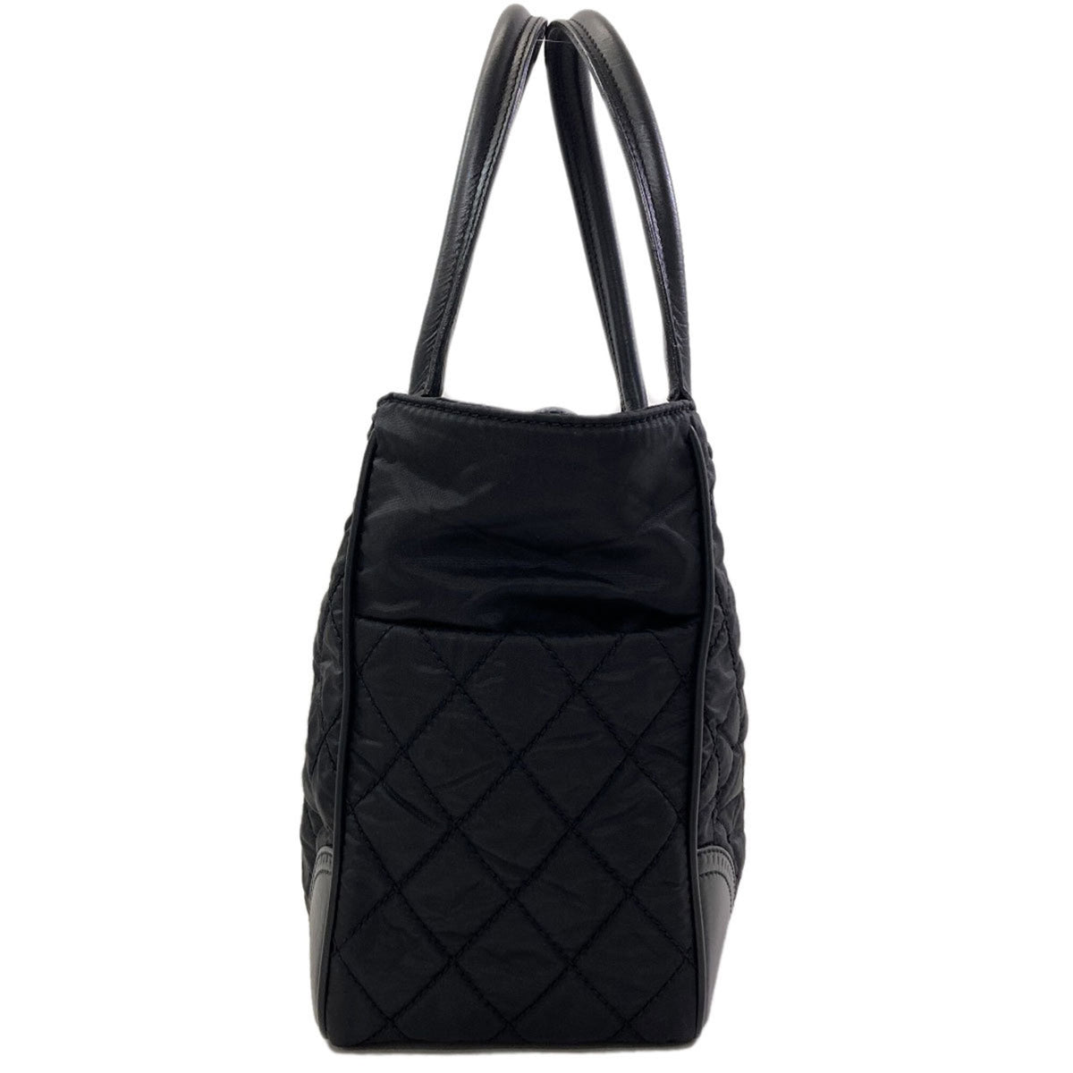 Chanel Black Nylon Tote Bag (Pre-Owned)