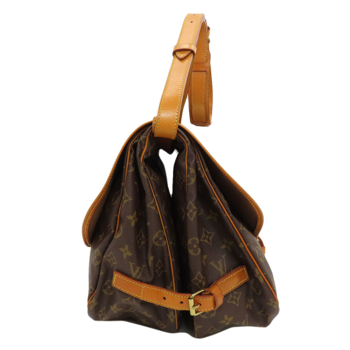 Louis Vuitton Brown Monogram Monogram Canvas Shoulder Bag (Pre-Owned)