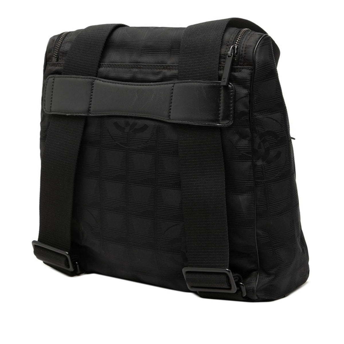 Chanel Black Nylon Backpack (Pre-Owned)