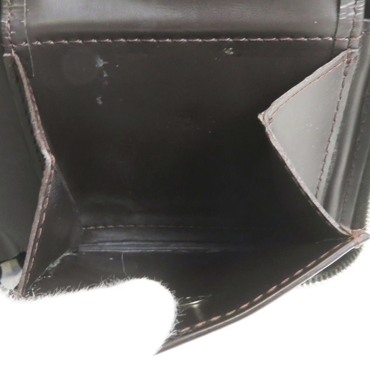 Louis Vuitton Coffee Monogram Glacé Leather Wallet (Bi-Fold) (Pre-Owned)