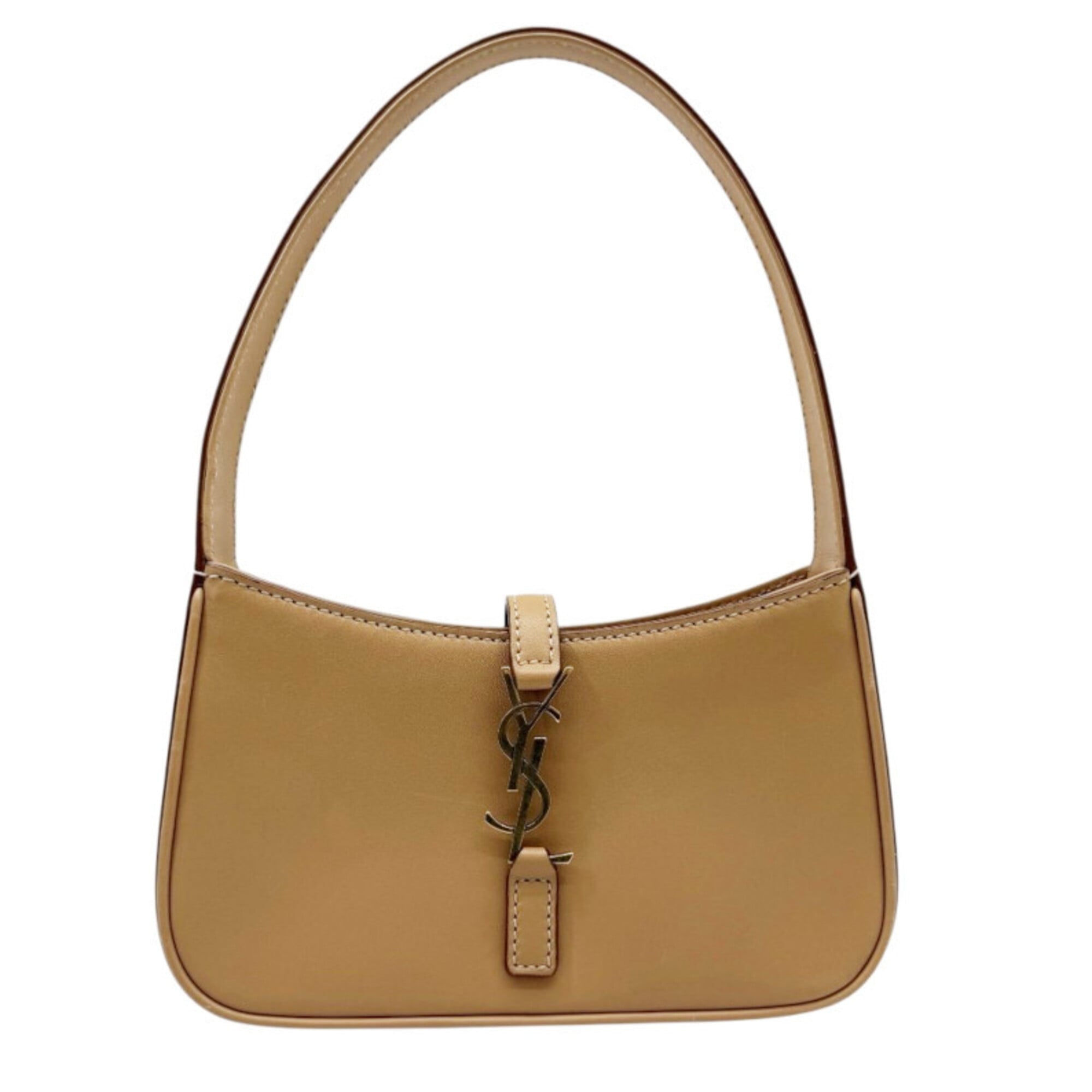 Saint Laurent Beige Leather Handbag (Pre-Owned)