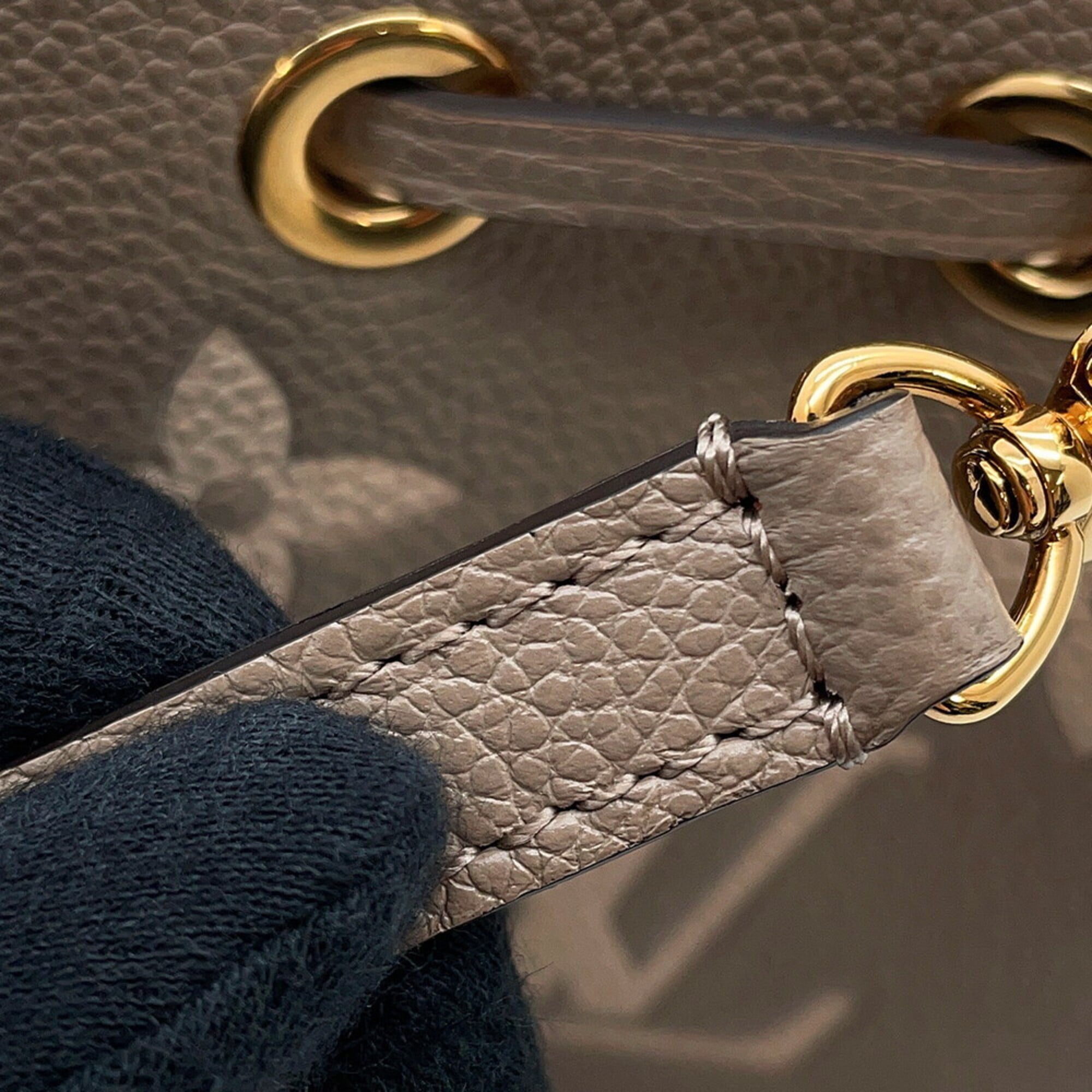 Louis Vuitton Monogram Empreinte Tourterelle Monogram Empreinte Handbag Shoulder Bag (Pre-Owned)