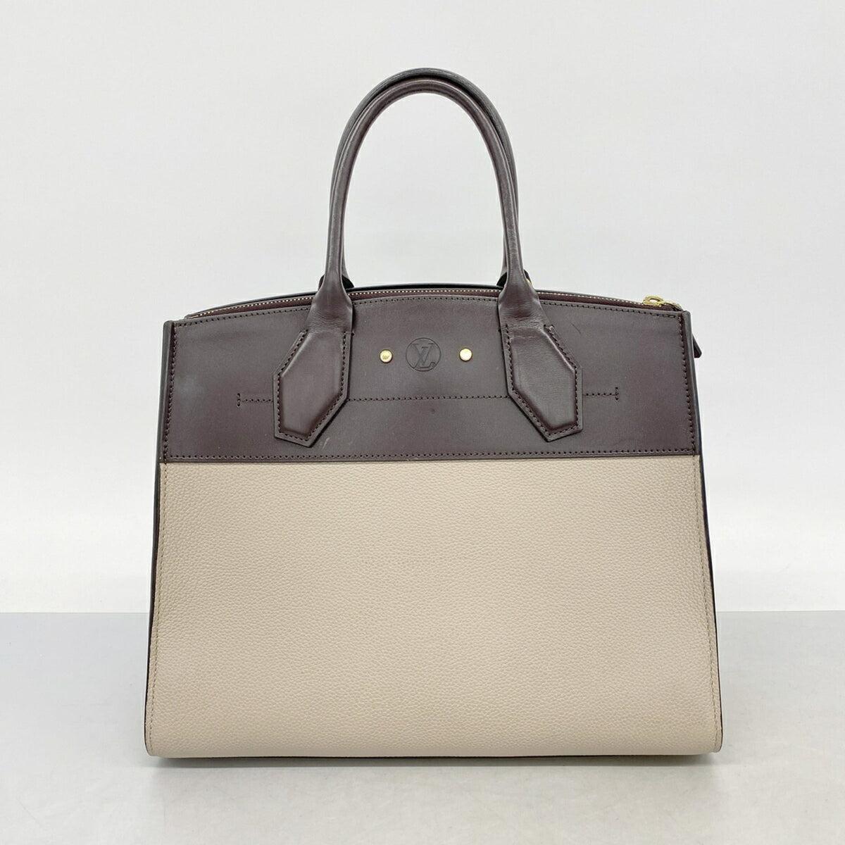 Louis Vuitton Beige Handbag (Pre-Owned)