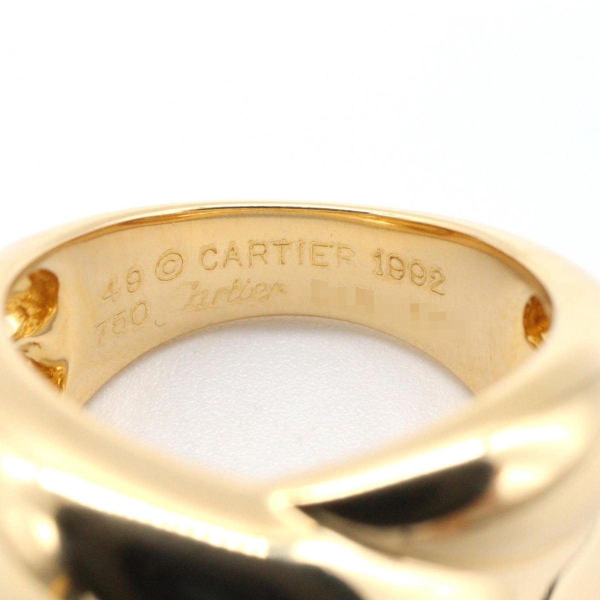 Cartier Gold Yellow Gold (18K) Band Ring (Pre-Owned)
