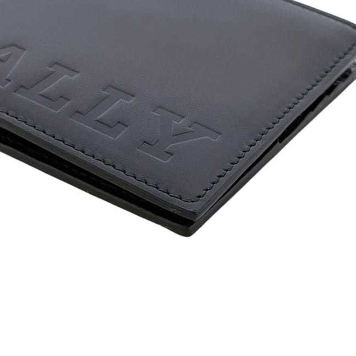 Bally Black Leather Wallet (Bi-Fold) (Pre-Owned)
