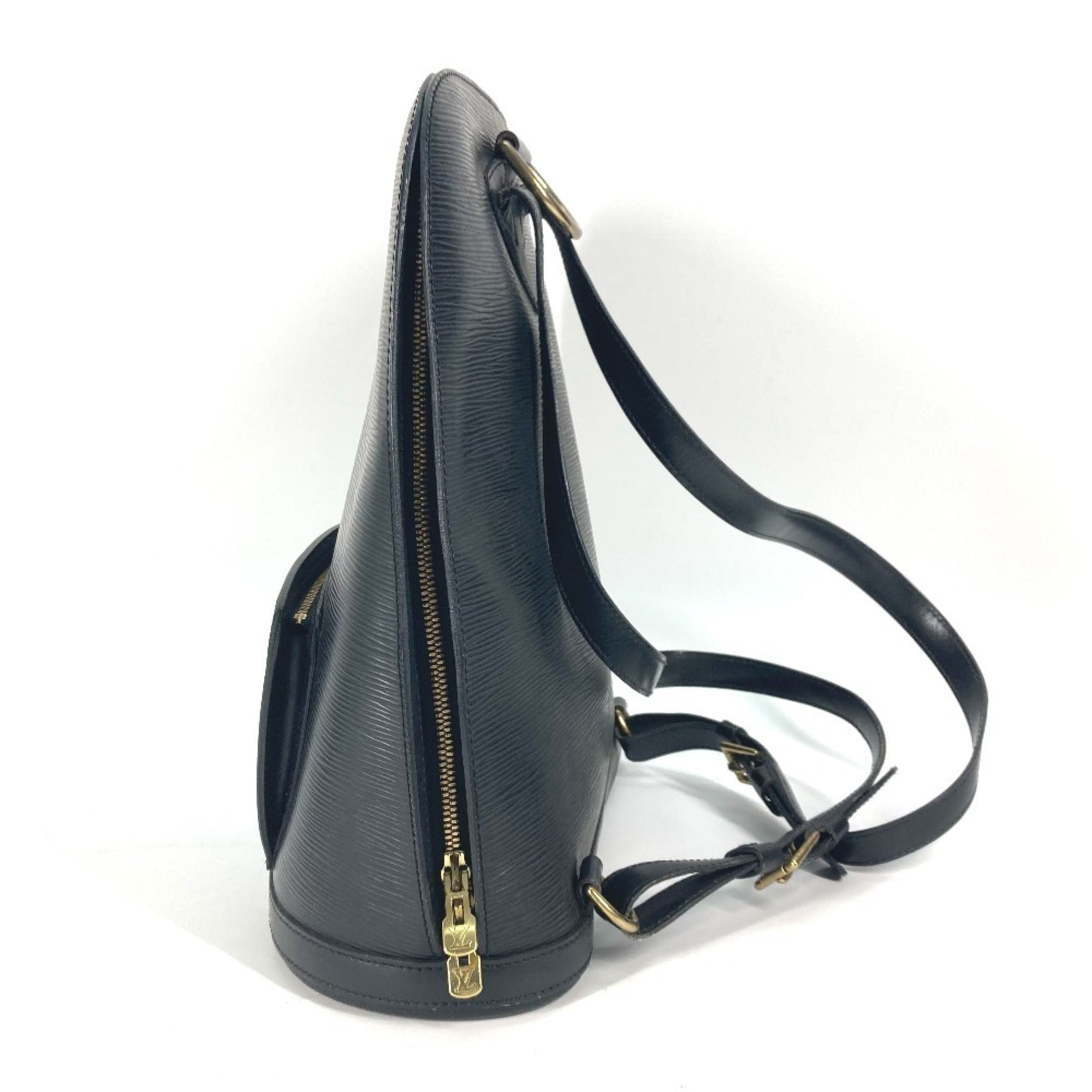 Louis Vuitton Black Galle Noir Epi Leather Backpack (Pre-Owned)