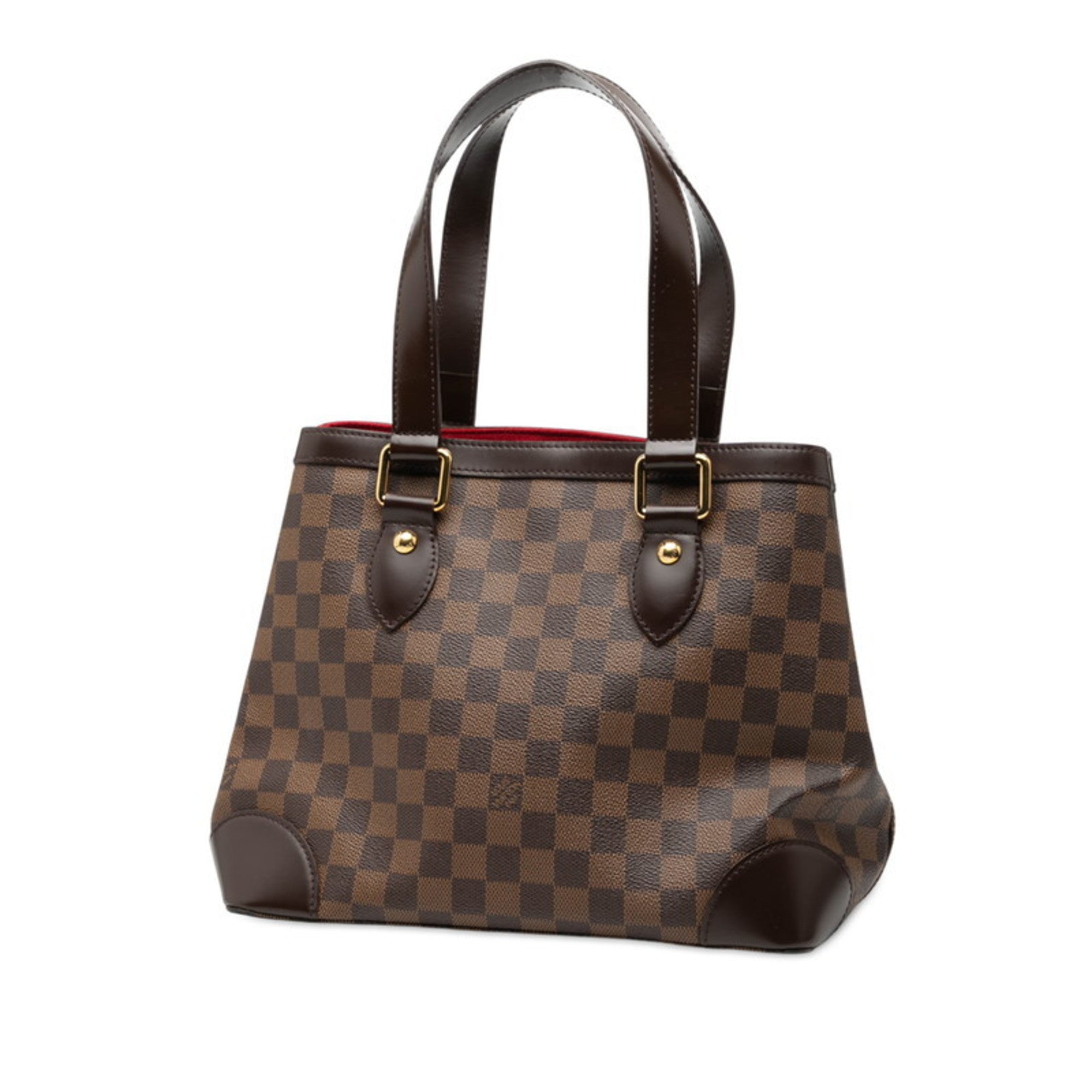Louis Vuitton Brown Pvc Leather Handbag Tote Bag (Pre-Owned)