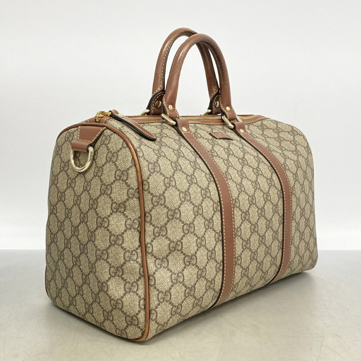 Gucci Brown Pvc Handbag (Pre-Owned)